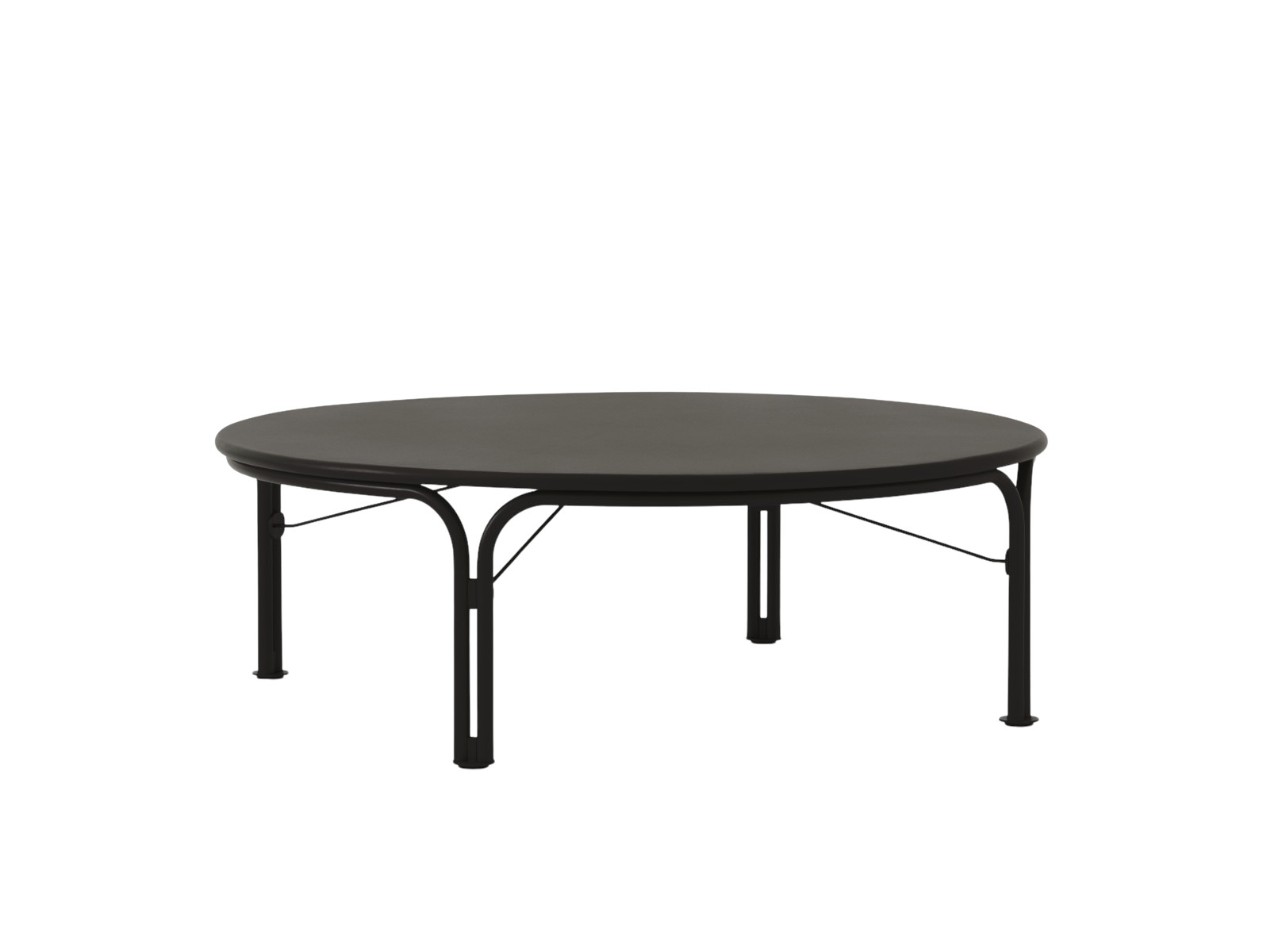 &Tradition Thorvald SC109 Couchtisch schwarz, pulverbeschichteter Stahl, modernes Design, langlebig
