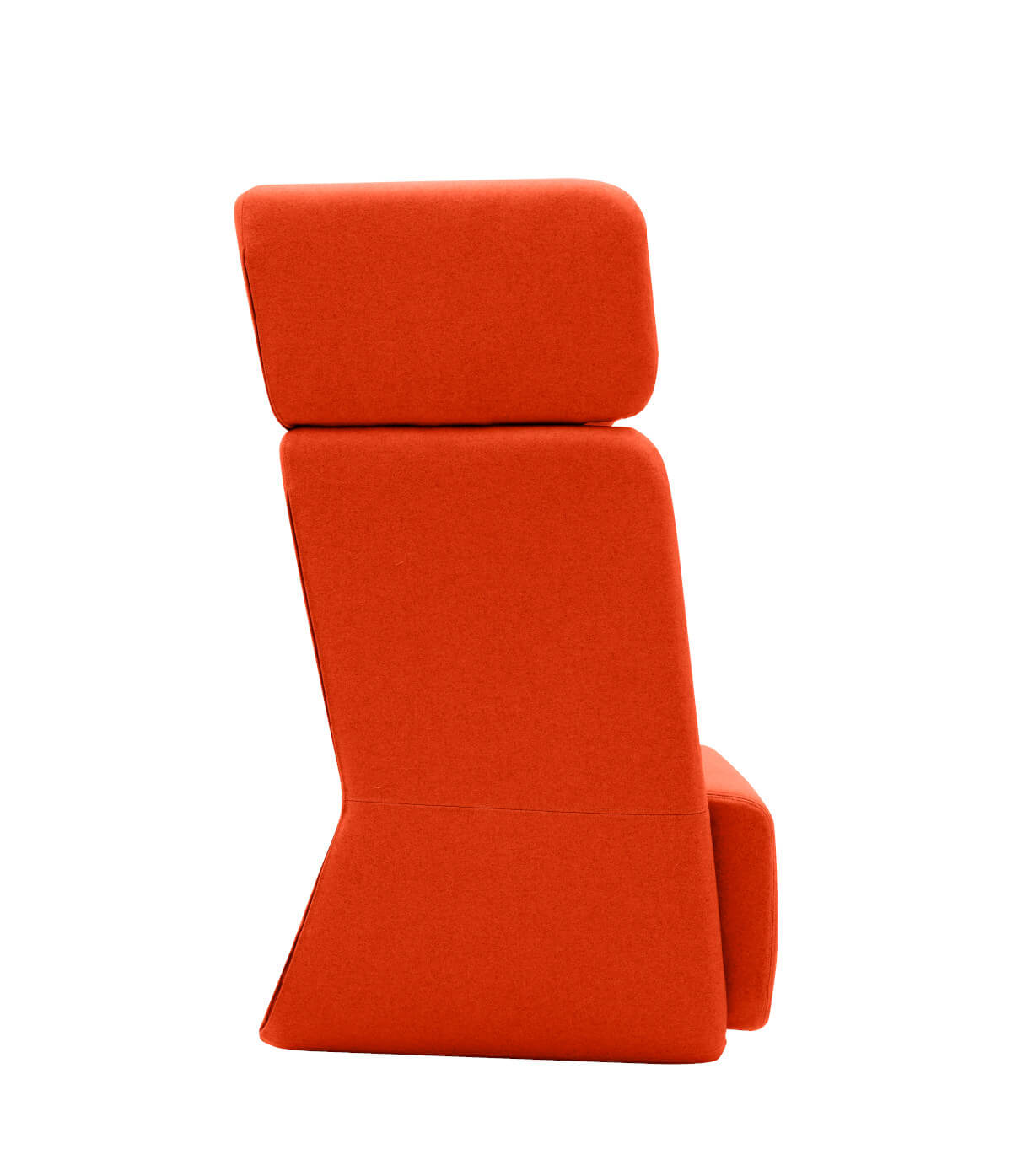 Basket Sessel Hoch von Softline, komfortabler Polstersessel mit hoher Lehne, moderner Loungesessel