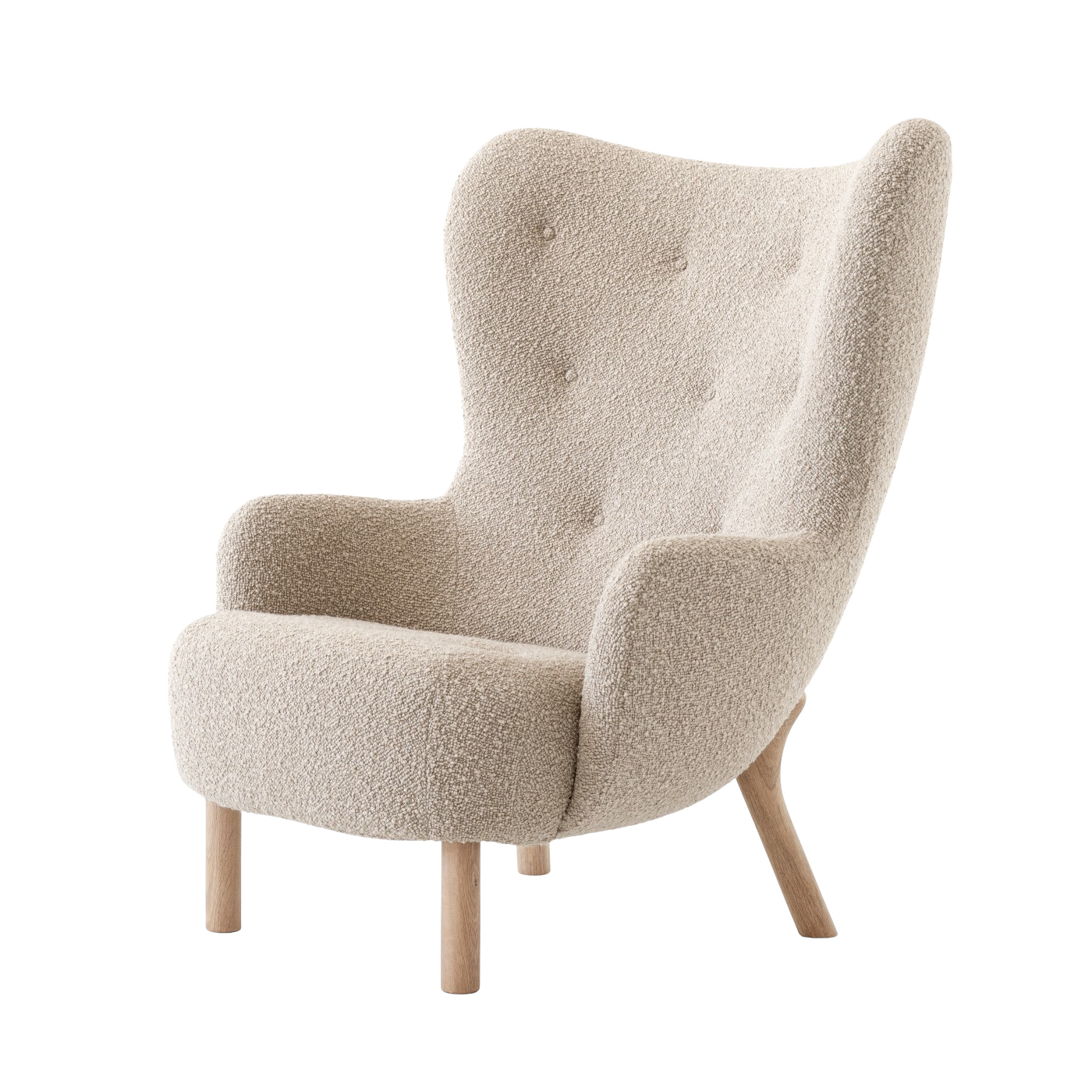 Petra VB3 Sessel, eiche geölt / karakorum 003 Petra VB3 Sessel, eiche geölt / karakorum 003