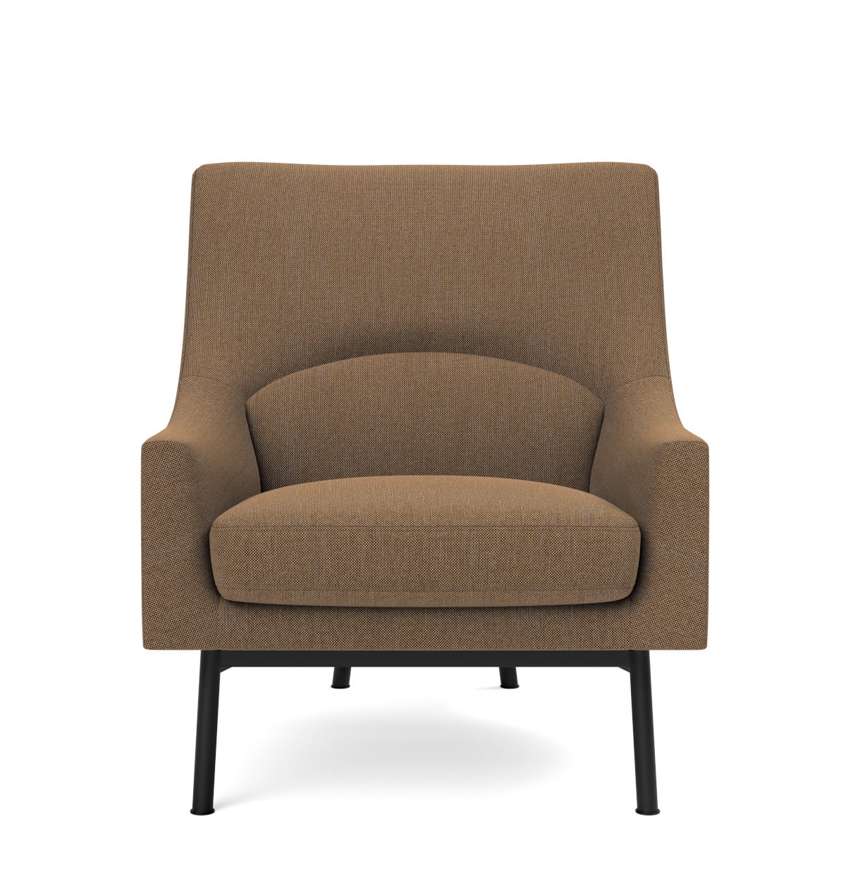 A-Chair Metal Base, schwarz / re-wool 358