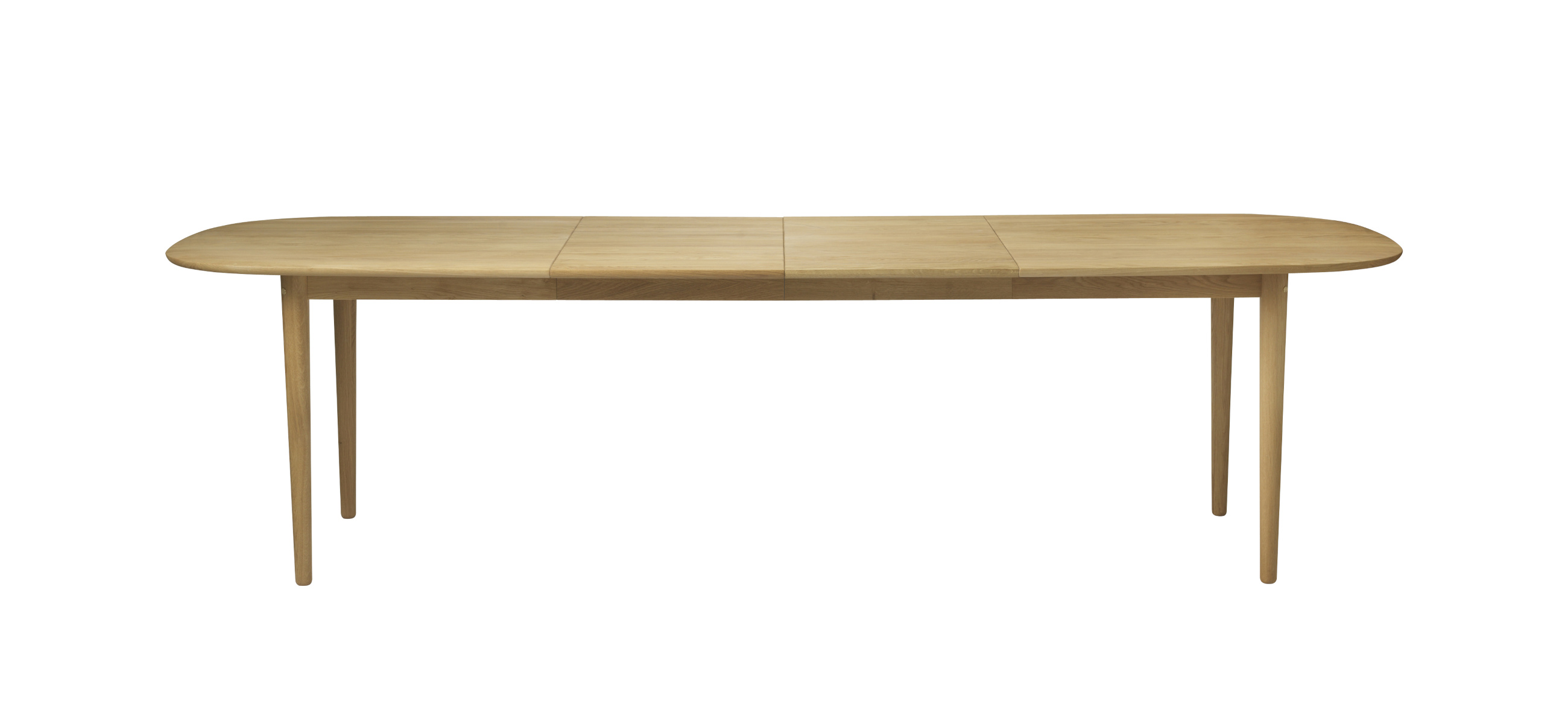 FDB Møbler C63E2TIL Bjørk Esstisch, nordisches Design, Eiche geölt, 220x100 cm, langlebig, funktional