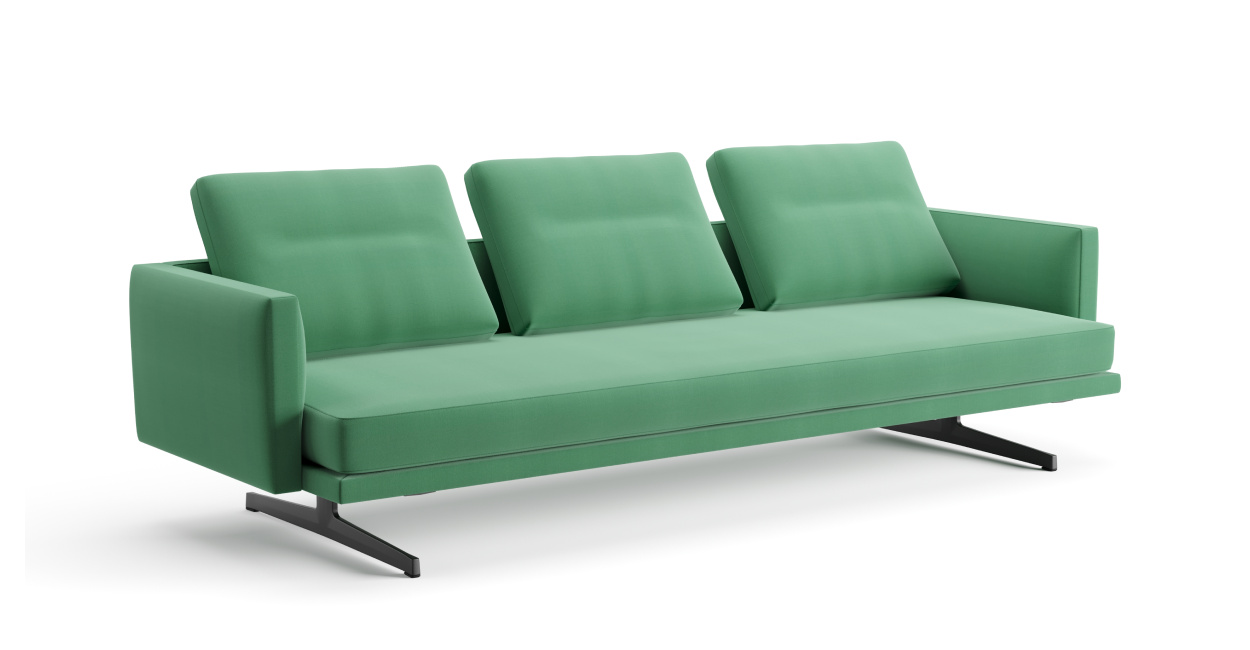 Steeve Lou Dreisitzersofa #7801