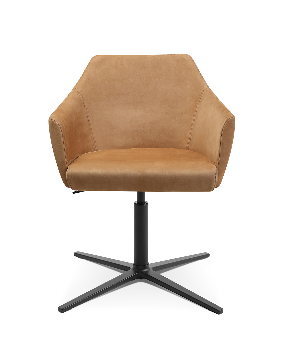 Wagner W-Cube 5 Drehstuhl mit stabilem 4-Strahl-Gestell, höhenverstellbar, langlebig und ergonomisch für Büroarbeit