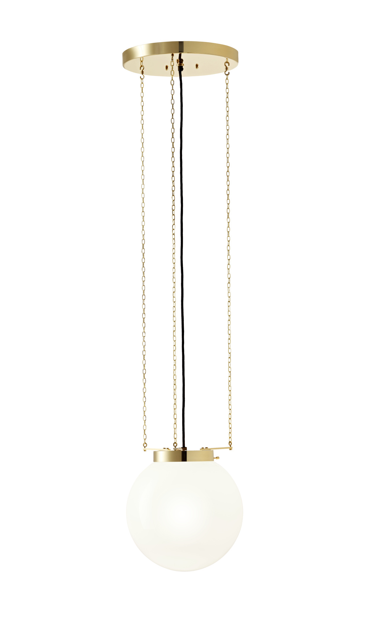 Bauhaus HMB 27 Pendelleuchte, messing