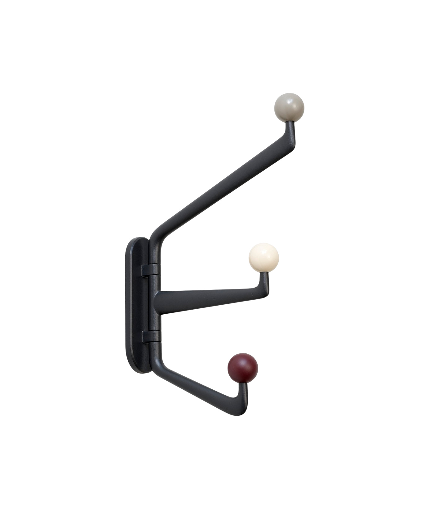 Capture SC75 Garderobenhaken, graphit / mehrfarbig