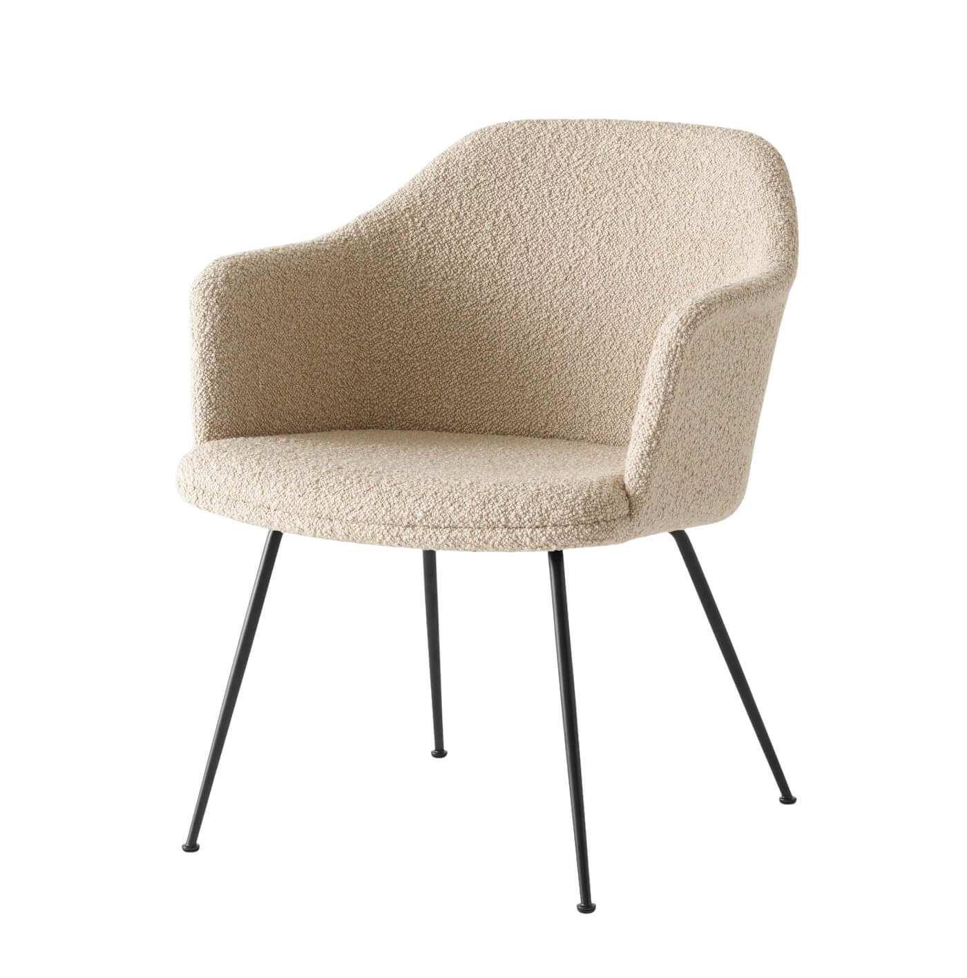 Rely HW104 Lounge Chair, schwarz / karakorum 003