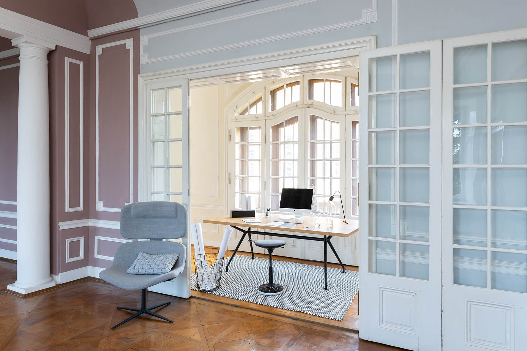 Wagner W3 Stuhlhocker Ambiente