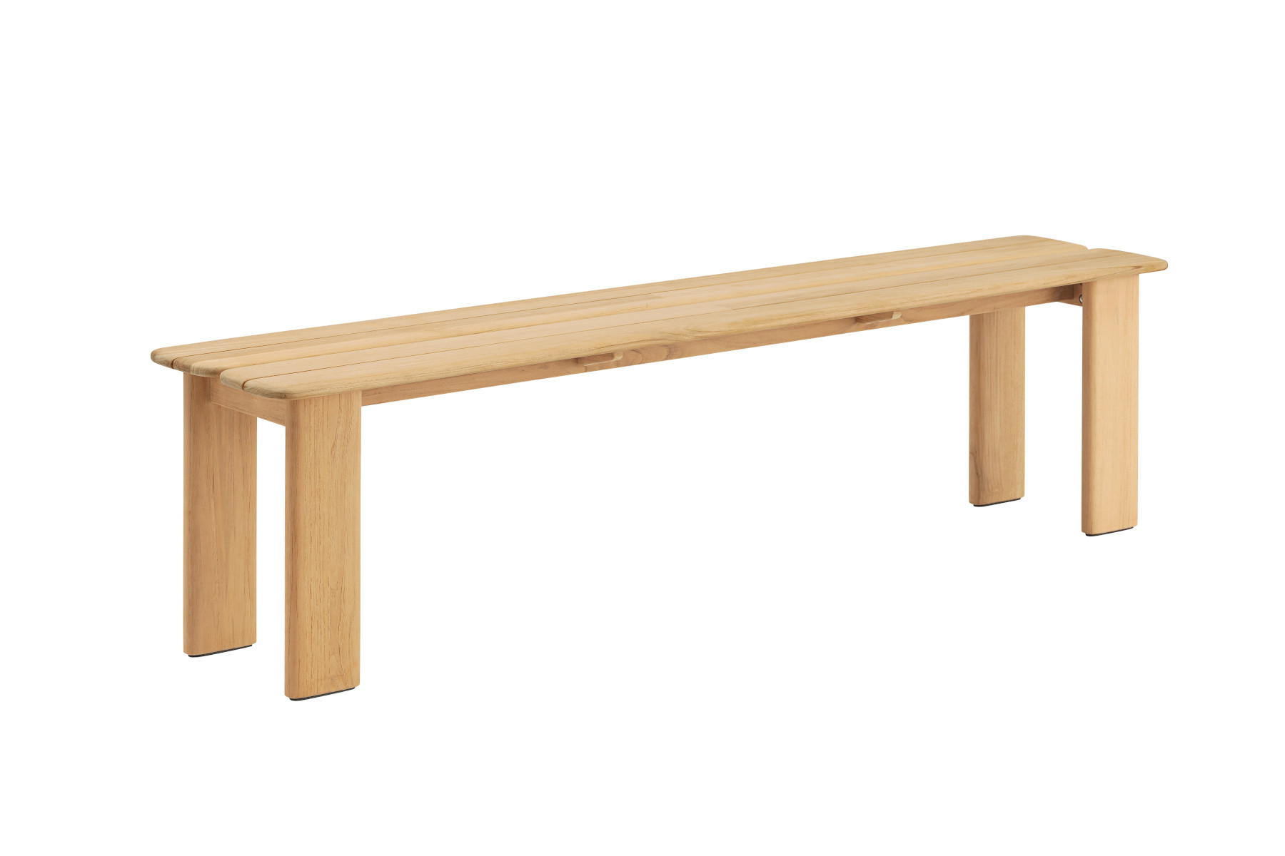 Assemble Gartenbank, 180 x 36,4 cm, teak