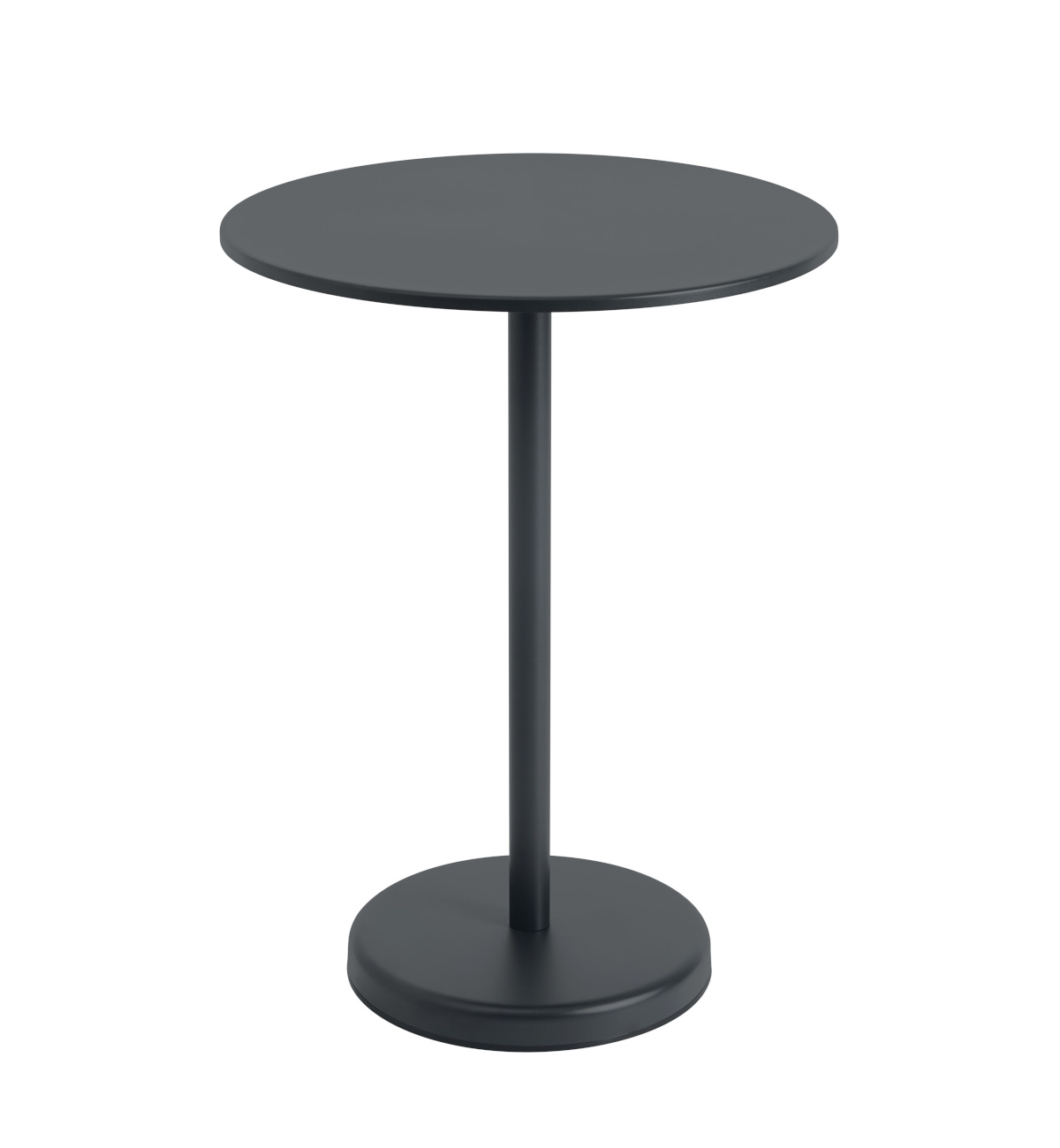 Linear Steel Tisch, höhe 95 cm, anthrazit black