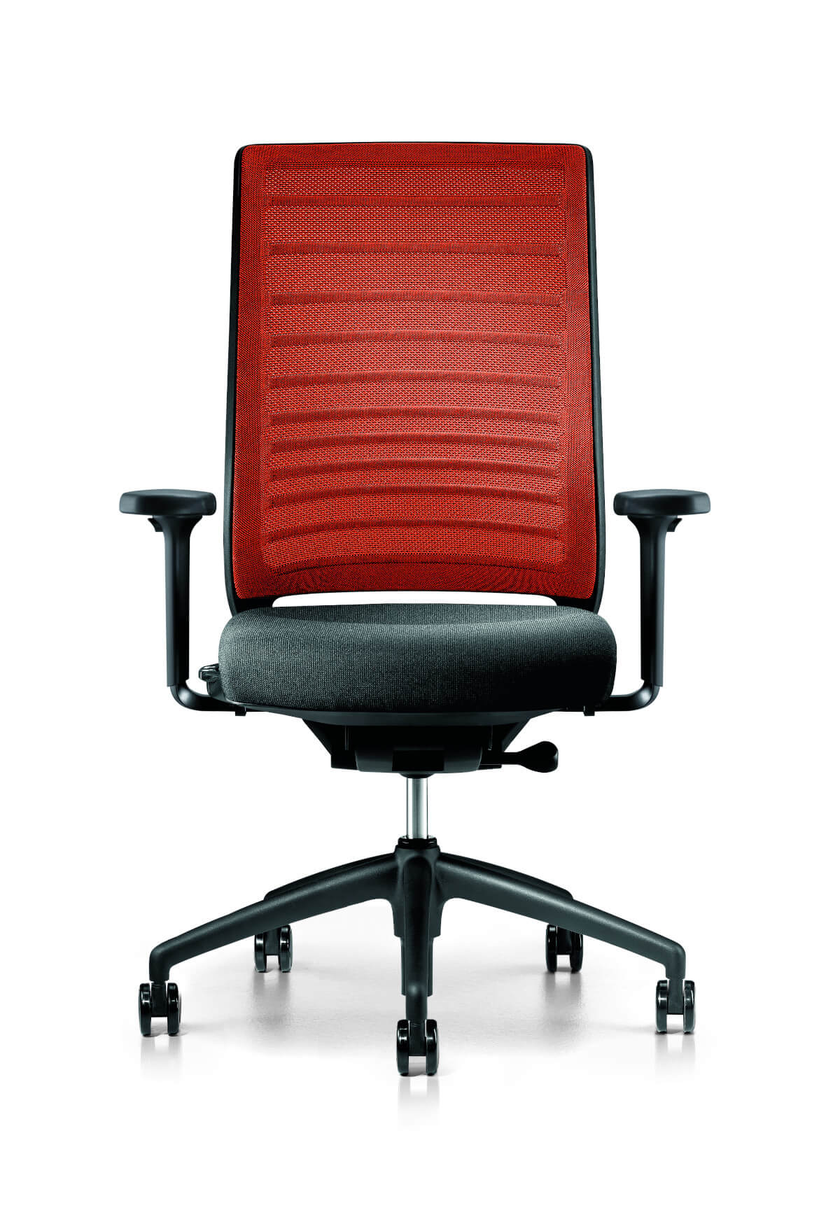 Interstuhl Hero 172H Bürodrehstuhl mit verstellbarer Rückenlehne, Armlehnen, Lumbalstütze und Synchronmechanik