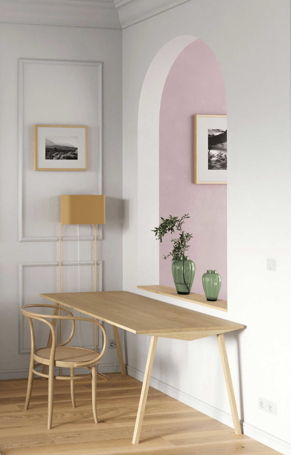 FRAUMAIER ThinLissie Lampe, stilvolle Stehleuchte mit schlanker Form und angenehmer Lichtwirkung.