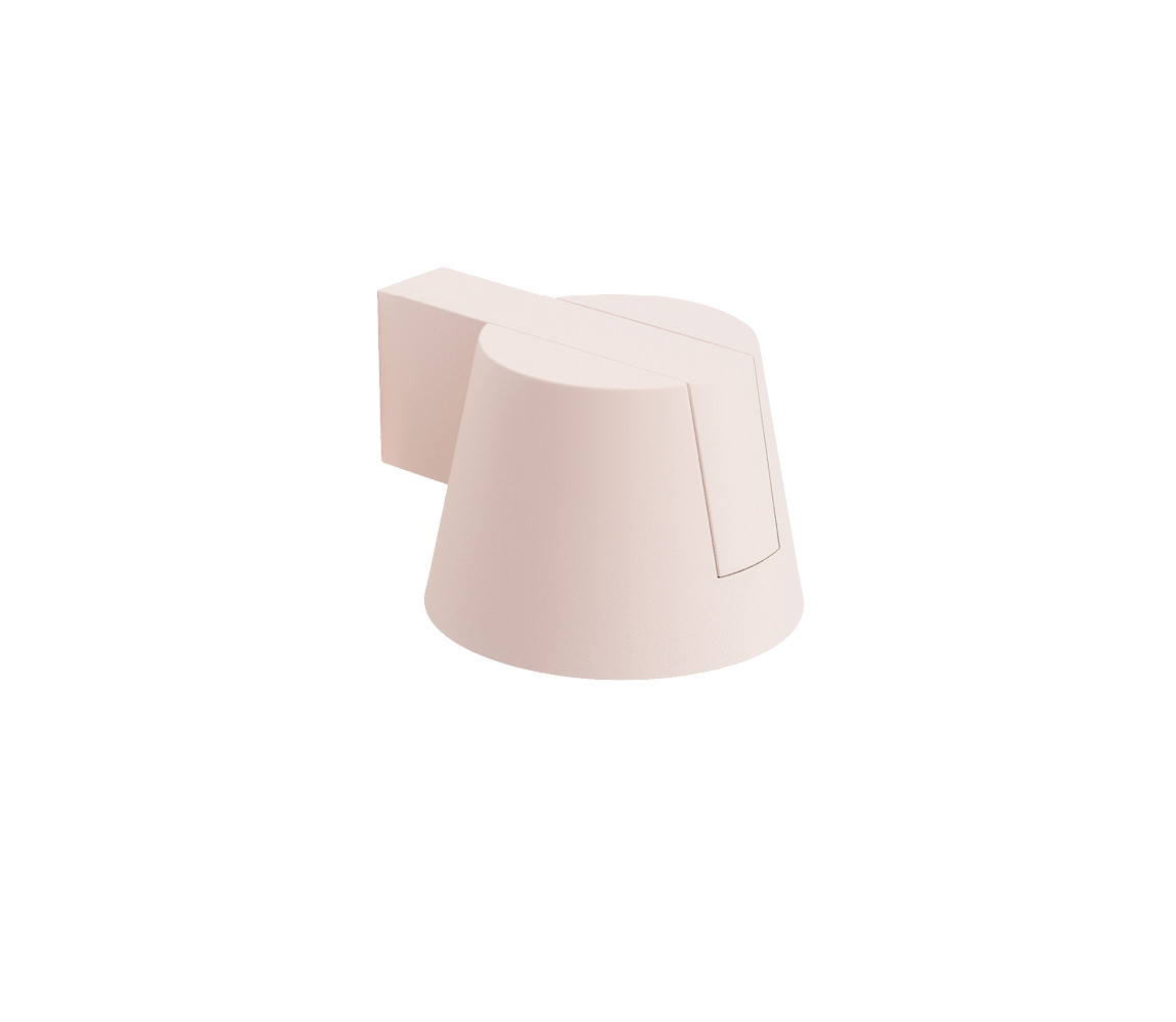 w222 Focal Wandleuchte, pale red