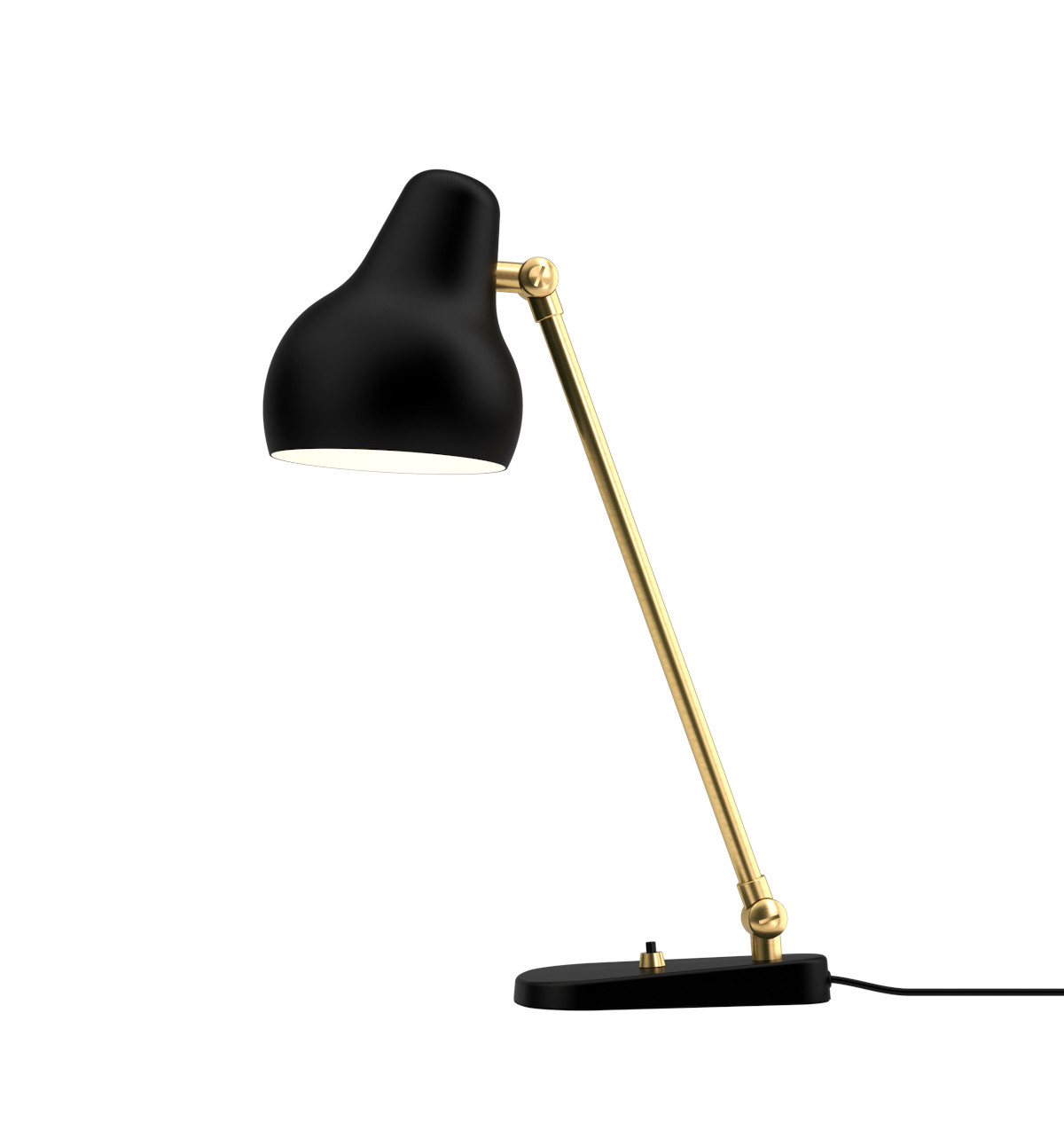 Louis Poulsen VL 38 Tischleuchte Schwarz – Verstellbar, Classic Louis Poulsen VL 38 Tischleuchte in Schwarz, verstellbar, klassisches Design, hochwertige Verarbeitung, ideal für Schreibtisch und Büro