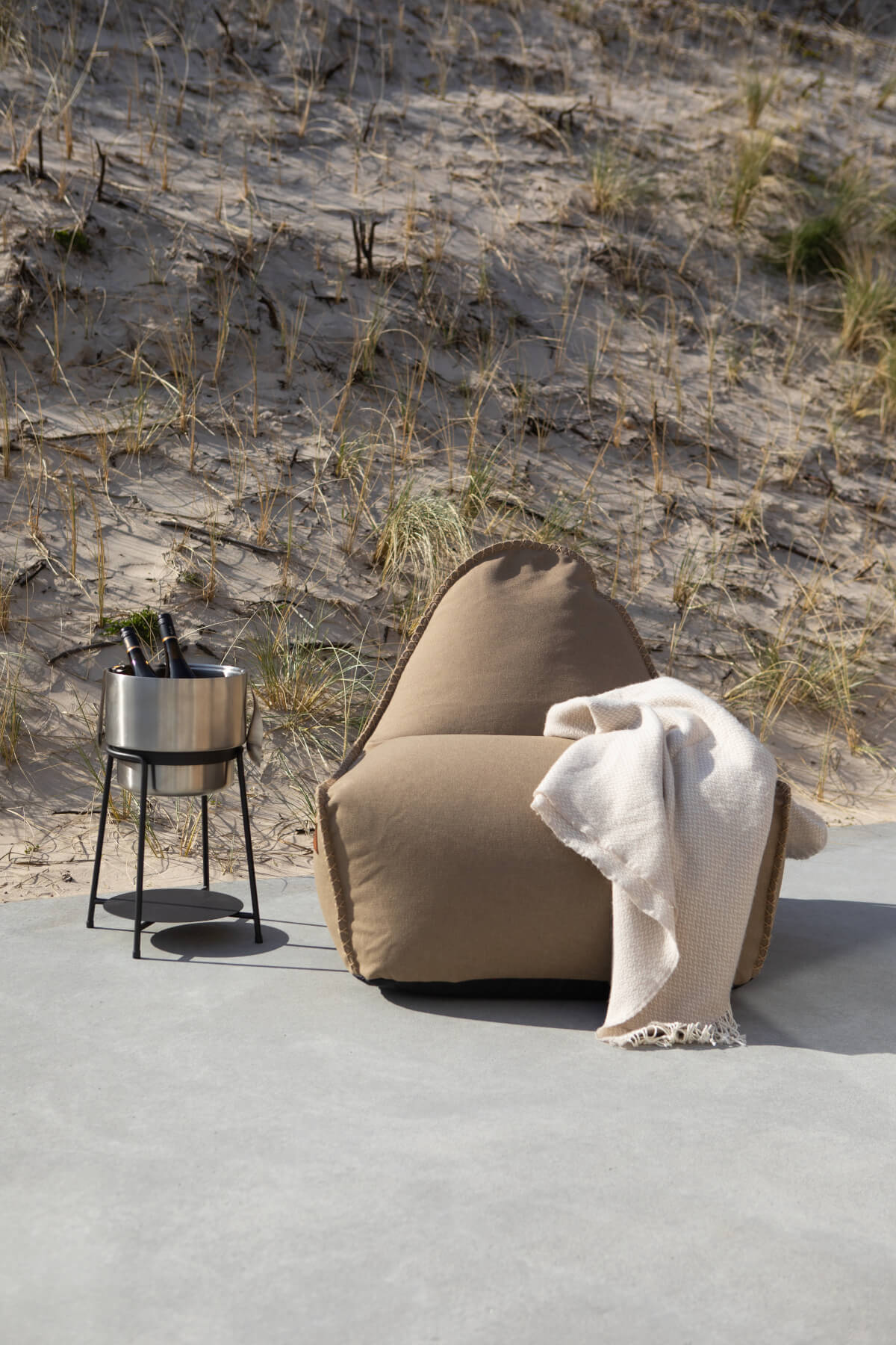 Cobana Lounge Chair, sand melange