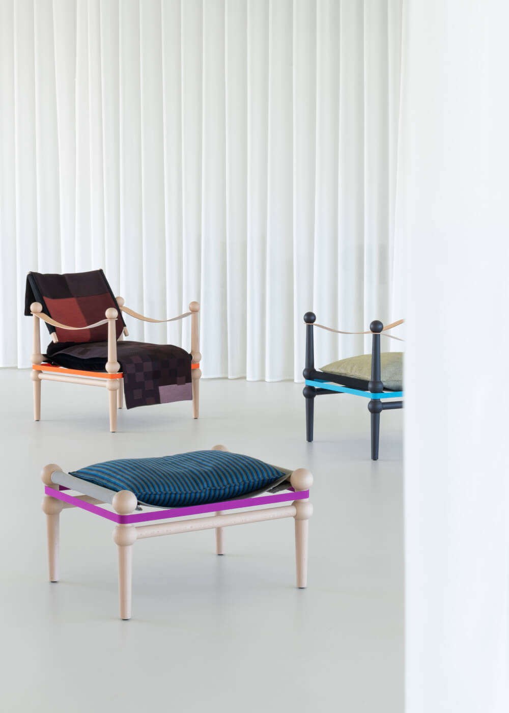 Moderner Magis Twain Sessel, hochwertig verarbeitet, komfortabel und flexibel – italienische Designqualität