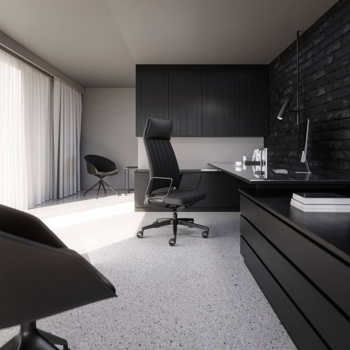 Ergonomischer Interstuhl VINTAGEis5 32V2 Drehsessel mit modernem Design und verstellbarer Rückenlehne fürs Büro