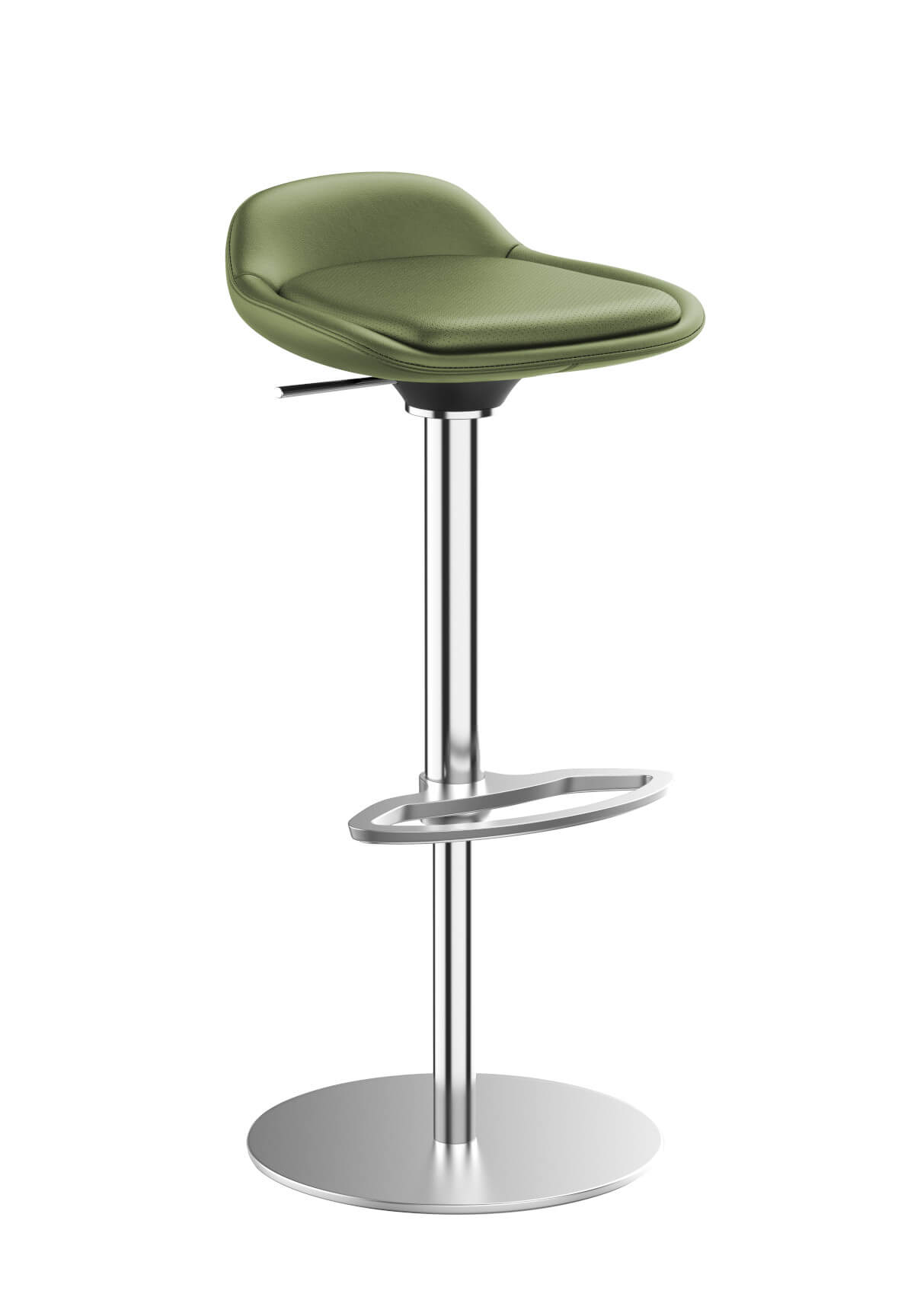 Barhocker Interstuhl LIMEis5 LI780 mit Kunststoffsitz, ergonomischer Form und stabilem Gestell, ideal für moderne Räume