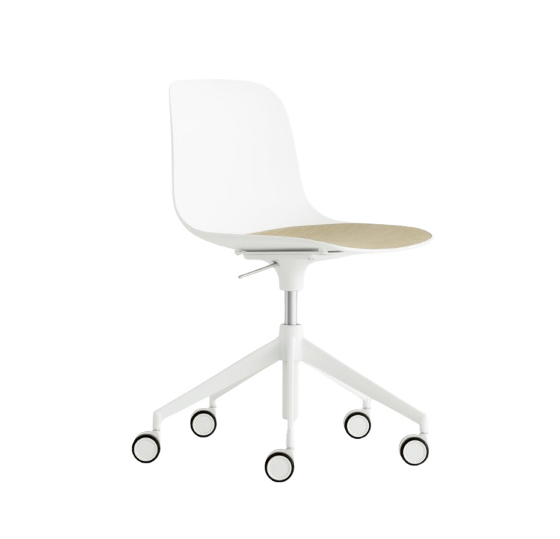 Seela Stuhl, drehbarem 5-Strahl-Kreuzfuß mit höhenverstellbar