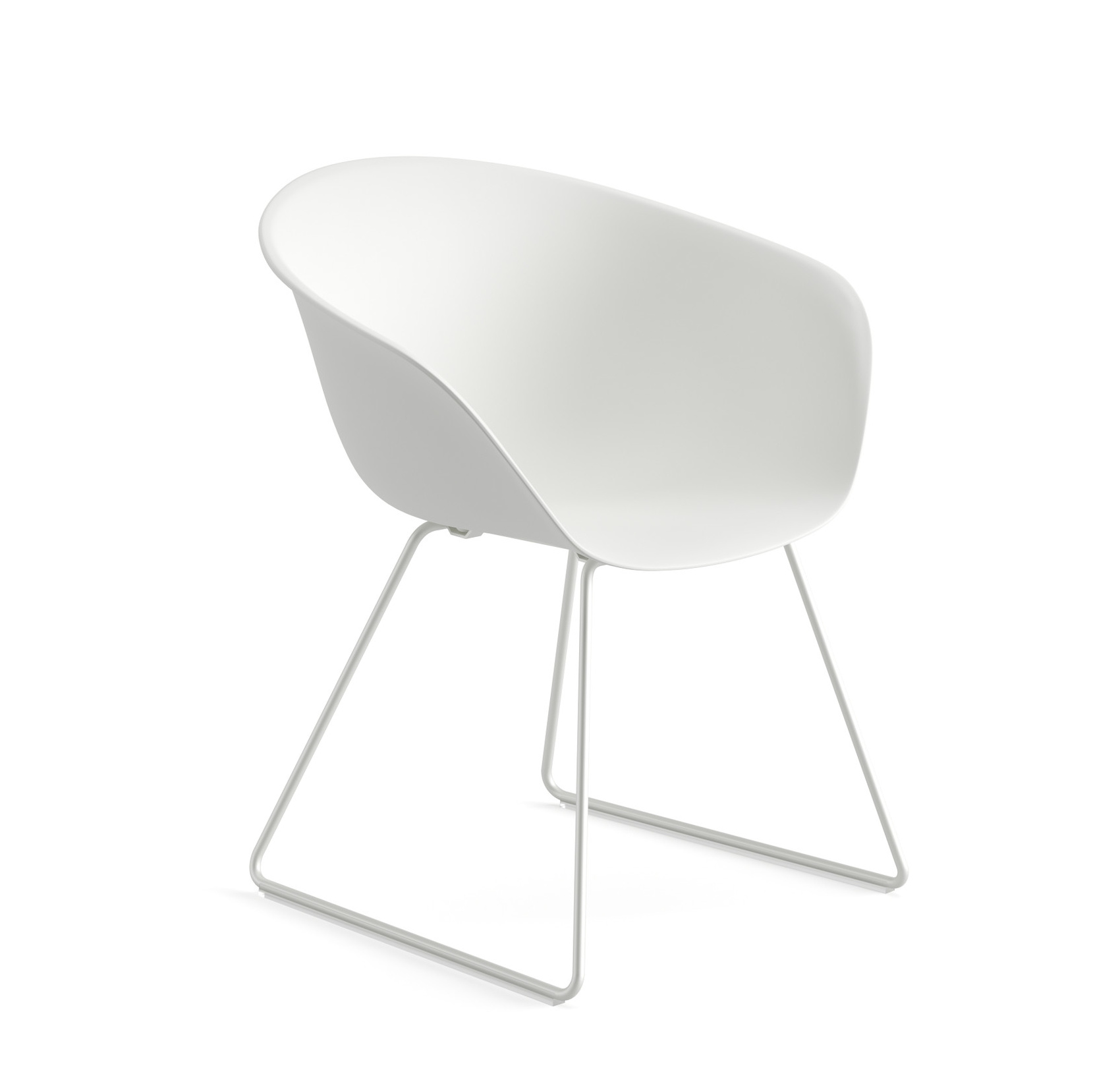 Duna 02 Stuhl, weiß #4200