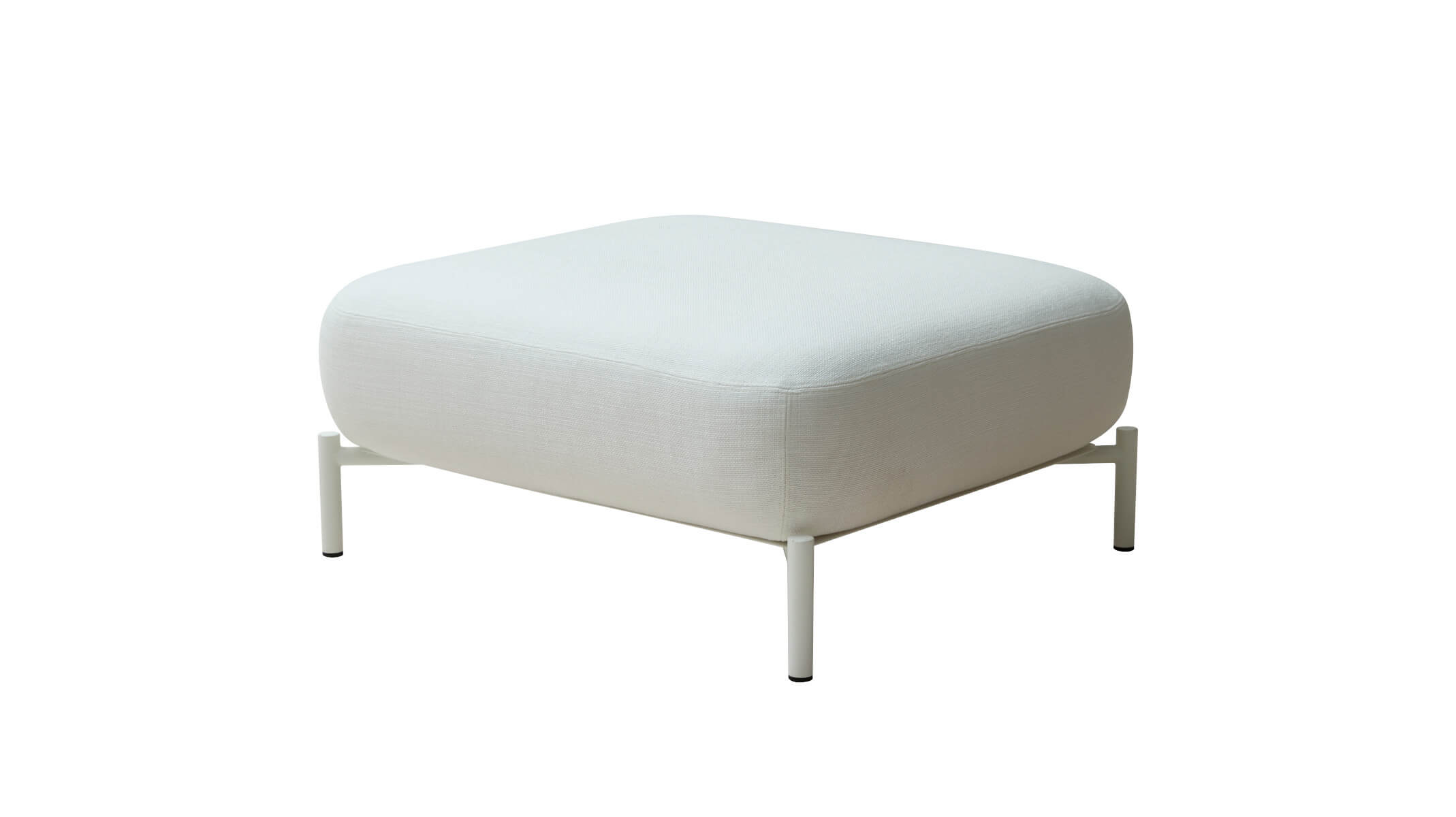 Softline Club Hocker als stilvoller Sitzhocker, hochwertig gepolstert, minimalistisches Design für moderne Wohnräume