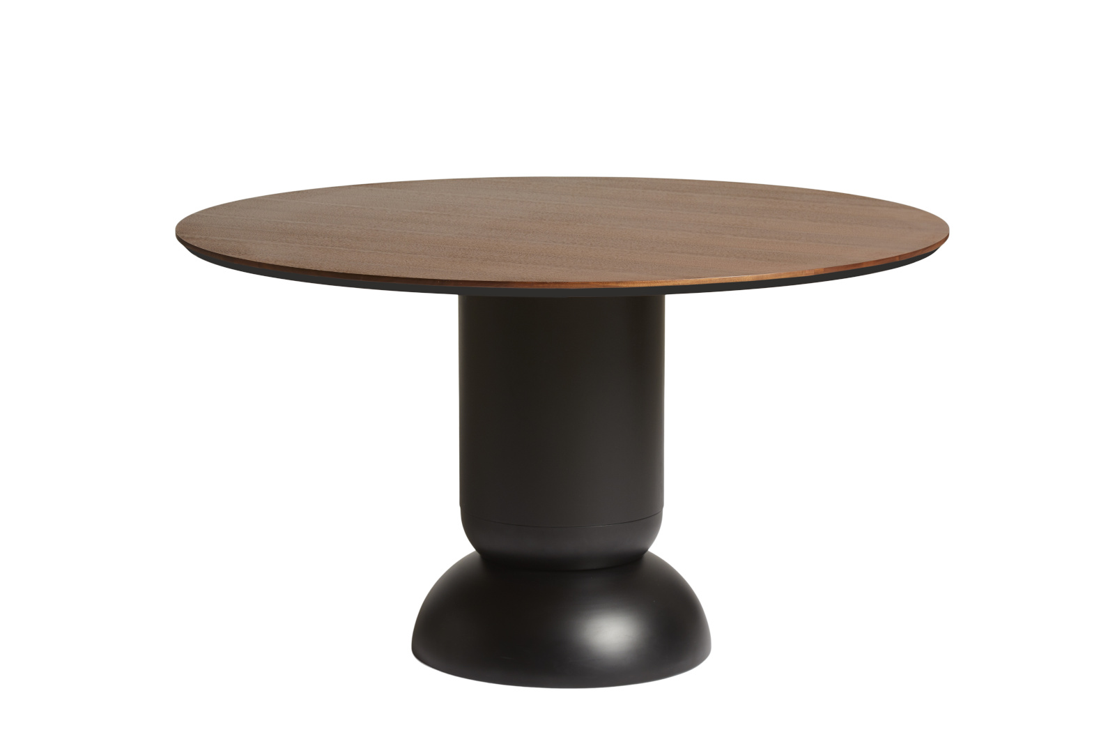 Ludo Esstisch, Ø 130 cm, walnuss
