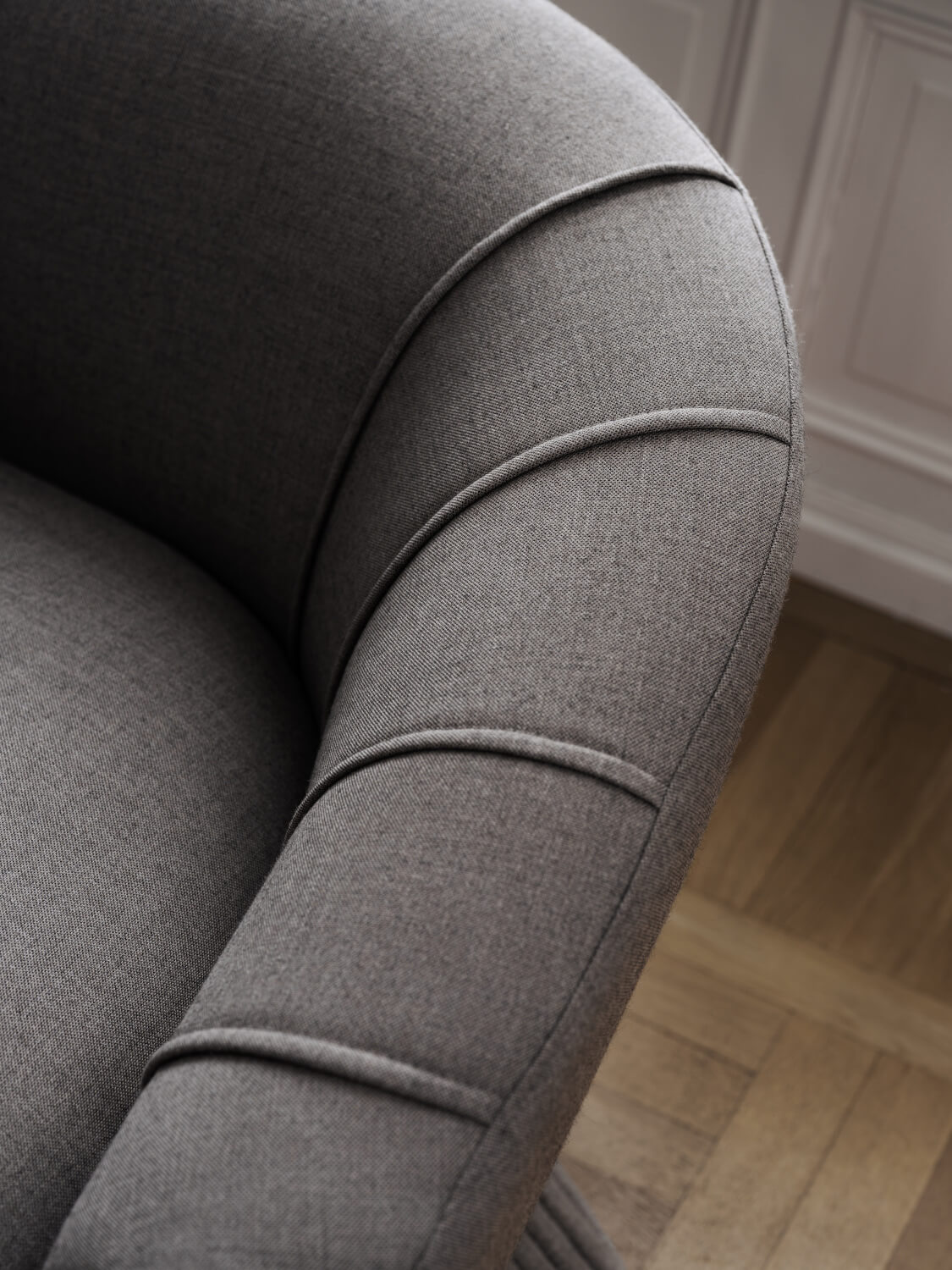 Plis Sofa 3-Sitzer, warm light grey (Brusvik 02)