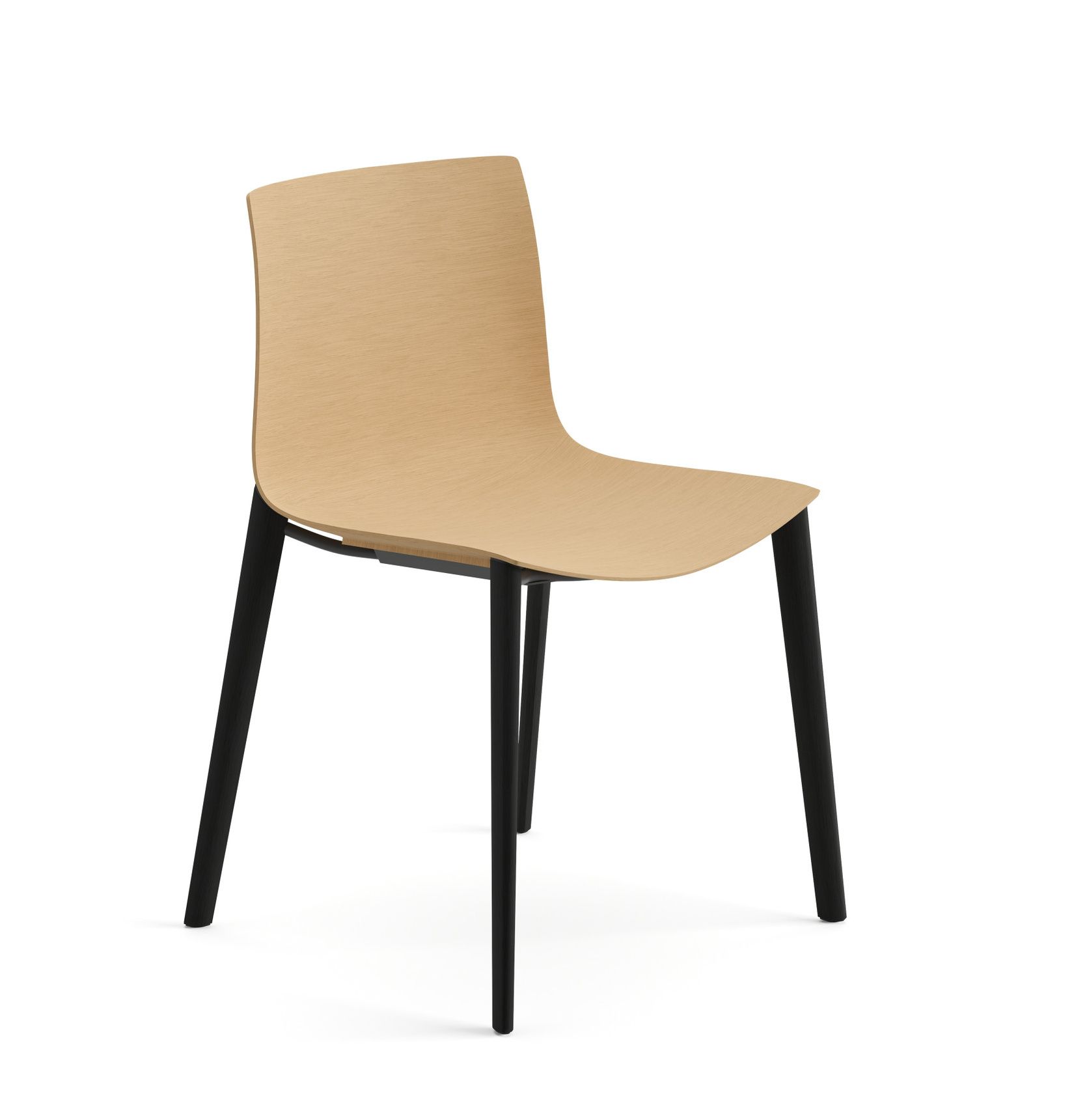 Catifa 46 Stuhl, holz, wenge / eiche natur #0359