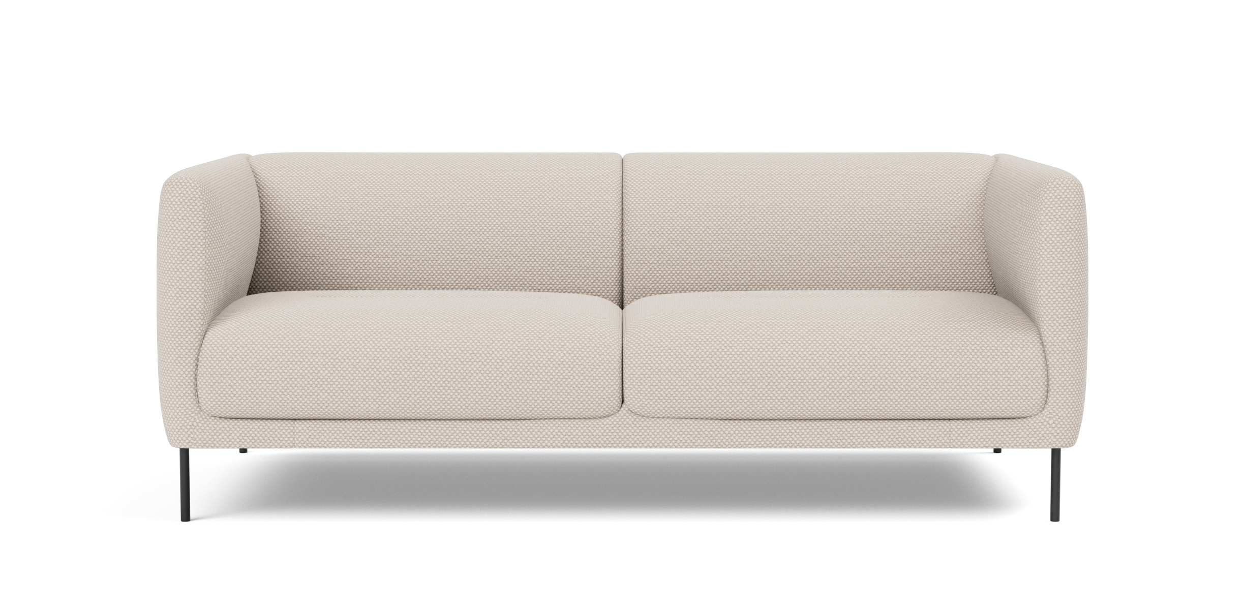 Konami Sofa 2-Sitzer, schwarz / sisu 0105 Konami Sofa 2-Sitzer, schwarz / sisu 0105