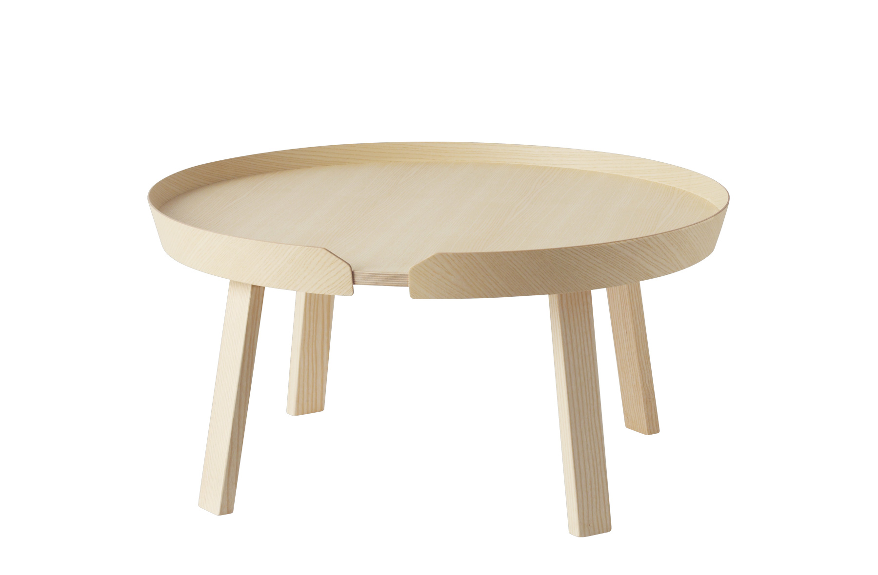 Muuto Around Couchtisch Ø 72 cm – Esche natur, skandinavisches Design für Ihr Zuhause Muuto Around Couchtisch Ø 72 cm aus Esche in Natur – modernes skandinavisches Design für Ihr Wohnzimmer