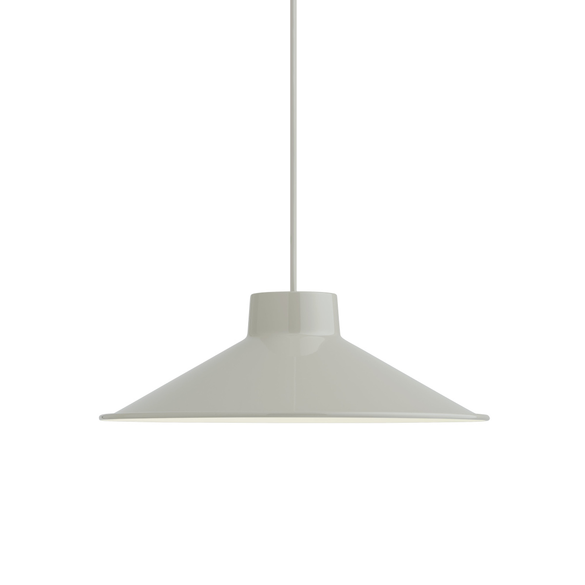 Top LED Pendelleuchte, Ø 36 cm, grau Top LED Pendelleuchte, Ø 36 cm, grau