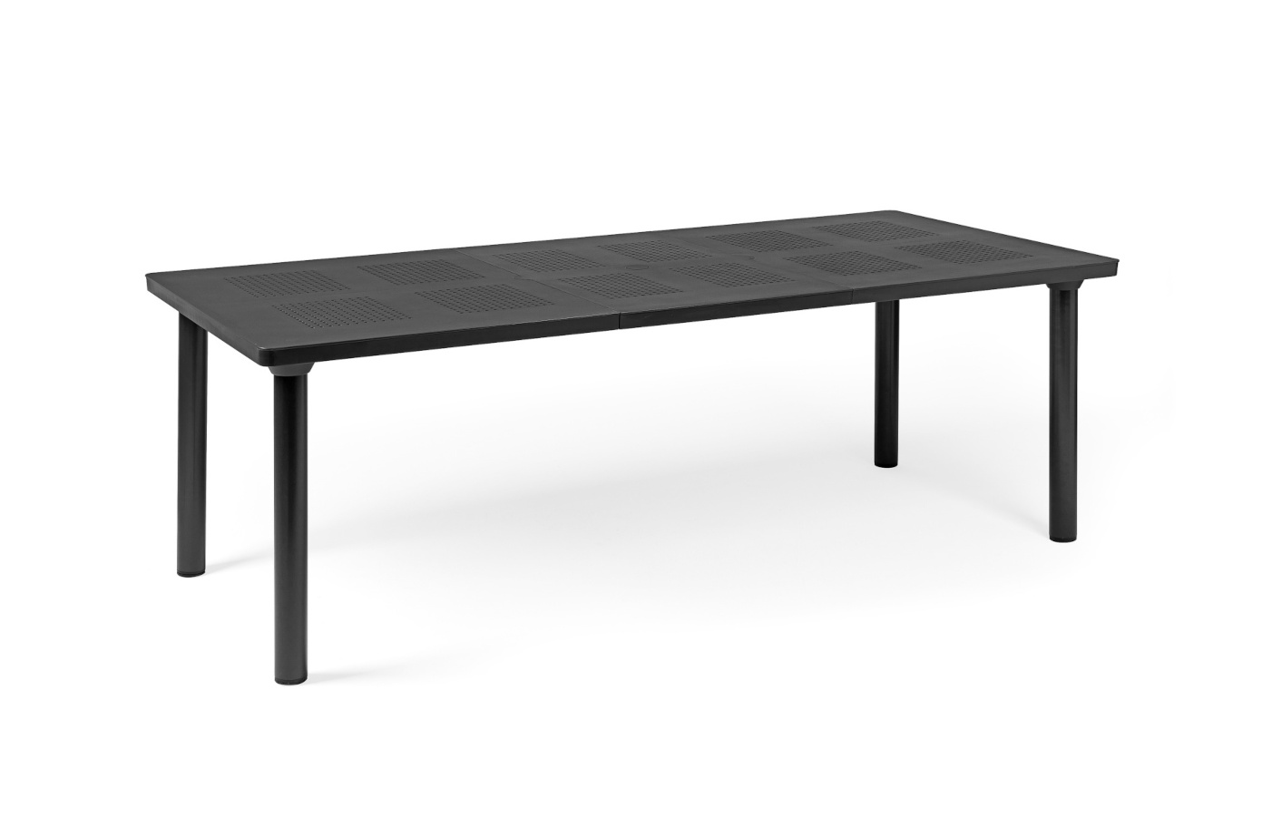 Nardi Libeccio Ausziehtisch 160 cm, anthrazit, Outdoor-Tisch, wetterfest, langlebig, italienisches Design