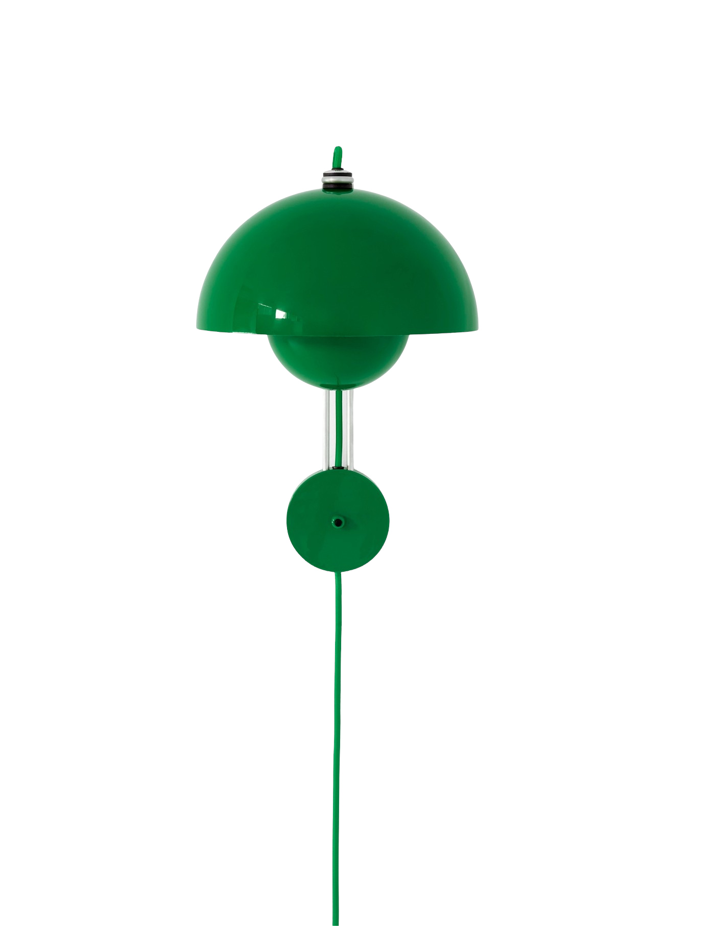 Variante Flowerpot VP8 Wandleuchte, signal green