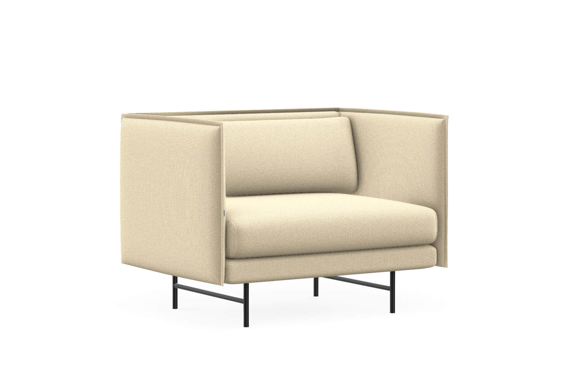 Interstuhl QOMFORTis1 QO101 Sessel ergonomisch gepolstert, modernes Design, atmungsaktiver Stoff, komfortabler Sessel