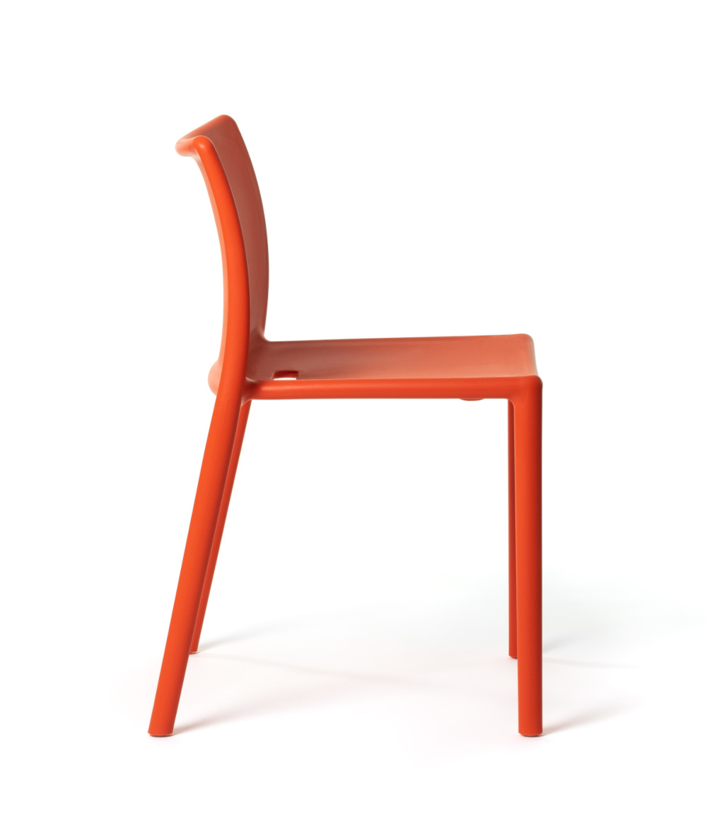 Magis Air-Chair orange – leichter Design-Armlehnstuhl Magis Air-Chair orange, leichter Design-Armlehnstuhl, ergonomisch, komfortabel, stilvoll, Made in Italy