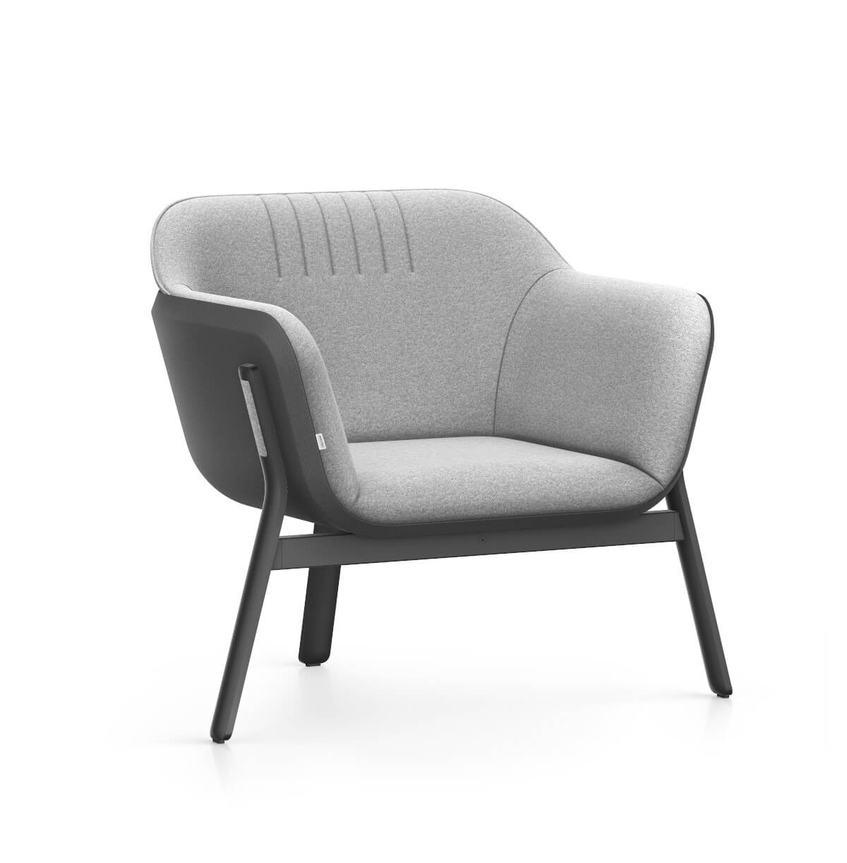 Design-Sessel Interstuhl HUB HU132 mit komfortabler Polsterung, ergonomischer Form und stilvoller Optik für modernes Arbeiten