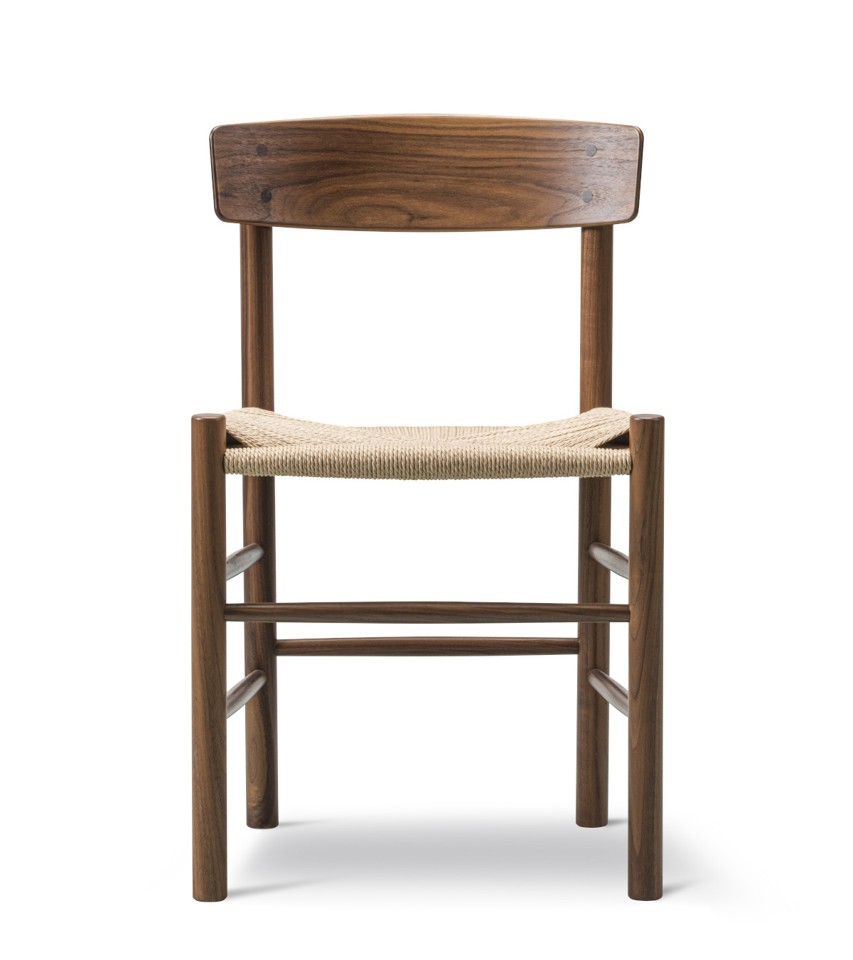 J39 Mogensen Stuhl, walnuss geölt / sitz schnurgeflecht natur J39 Mogensen Stuhl, walnuss geölt / sitz schnurgeflecht natur