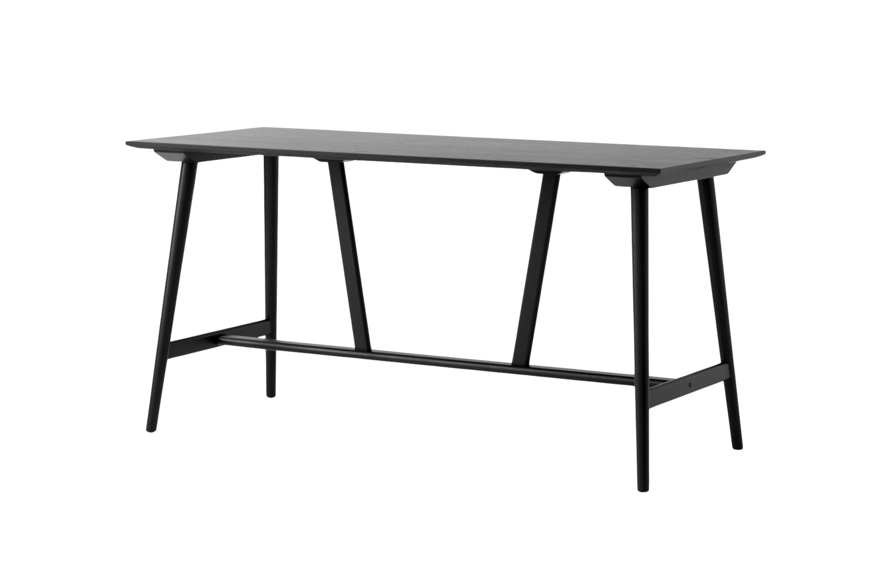 In Between SK25 Stehtisch, höhe 95 cm, eiche schwarz lackiert