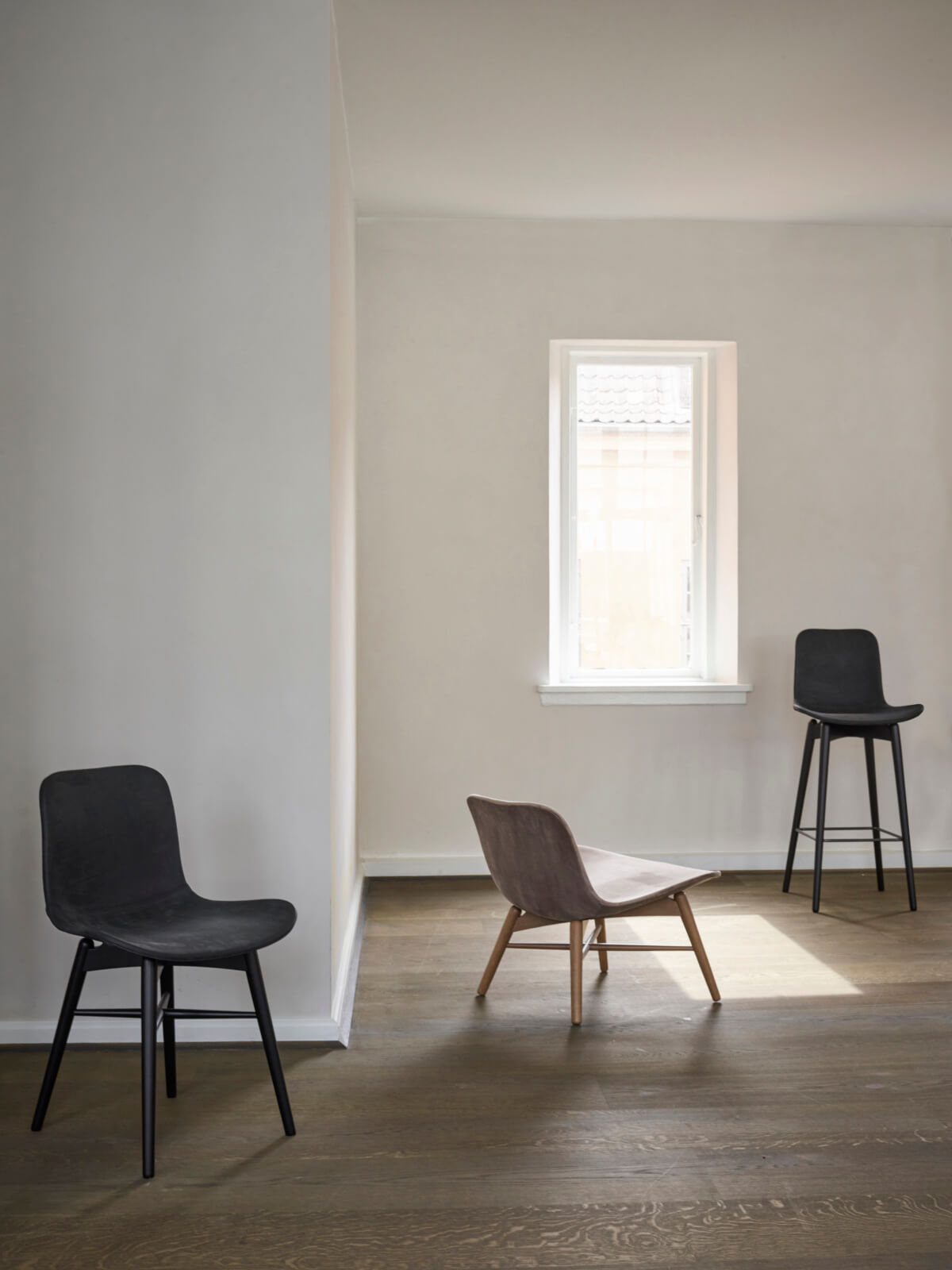 Langue Chair Wood, eiche schwarz / barnum boucle 11
