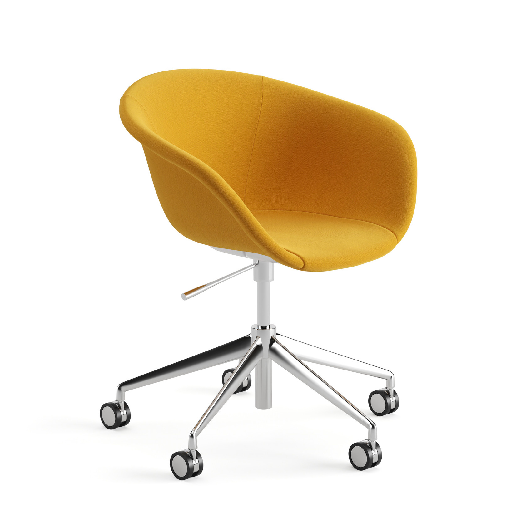 Duna 02 Drehstuhl, voll bezogen #4239