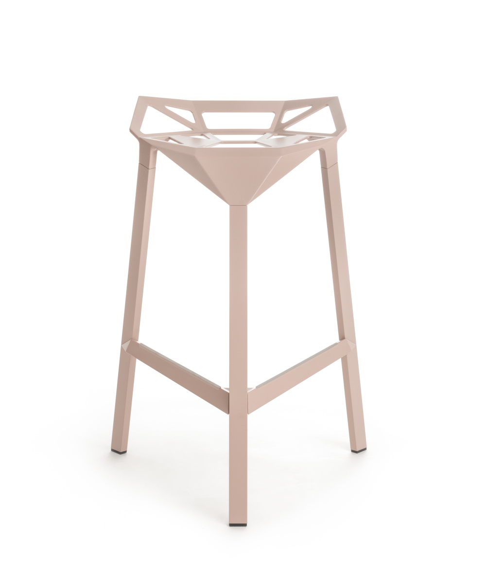 Magis Stool One Barhocker 67 cm – ergonomisches Design Magis Stool One Barhocker 67 cm, blush, italienisches Design, höhenstabil, ergonomisch, modern