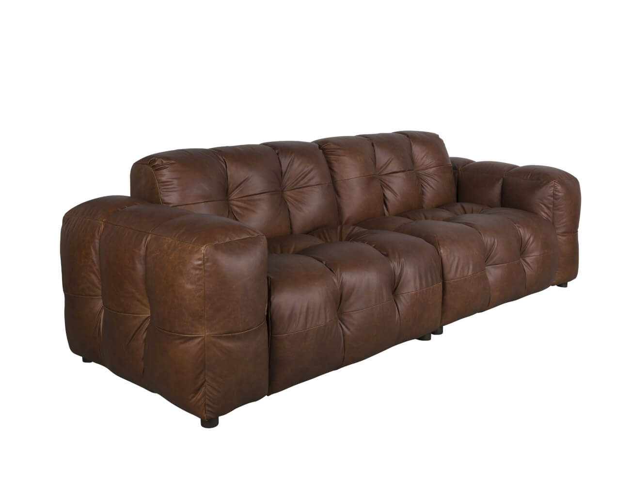 Hackman Sofa 3-Sitzer, velours beige