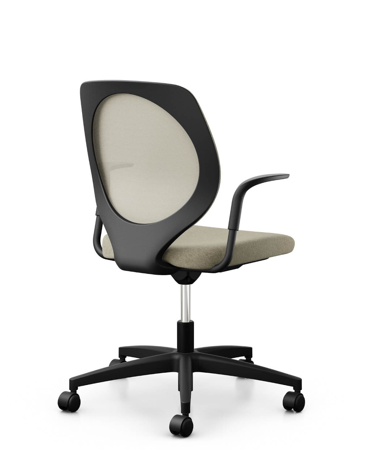 Giroflex 353-3018 Konferenzstuhl Netzrücken, hochwertiger Stuhl für Konferenz- und Besprechungsbereiche im Büro