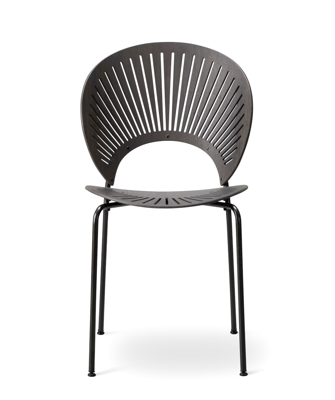Trinidad Stuhl, schwarz / buche lackiert