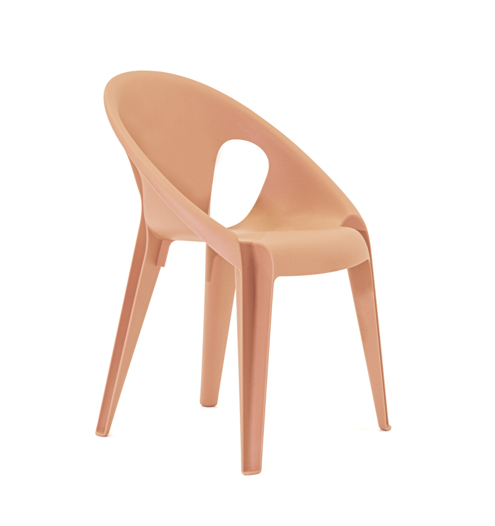 Magis Bell Chair sunrise orange – moderner Design-Stuhl Magis Bell Chair, sunrise orange, italienischer Design-Stuhl, stapelbar, leicht, modern, langlebig