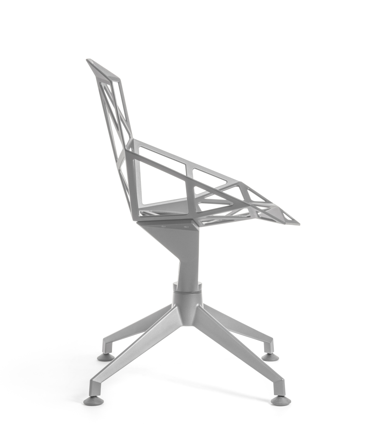 Chair One 4Star, drehbar, blau