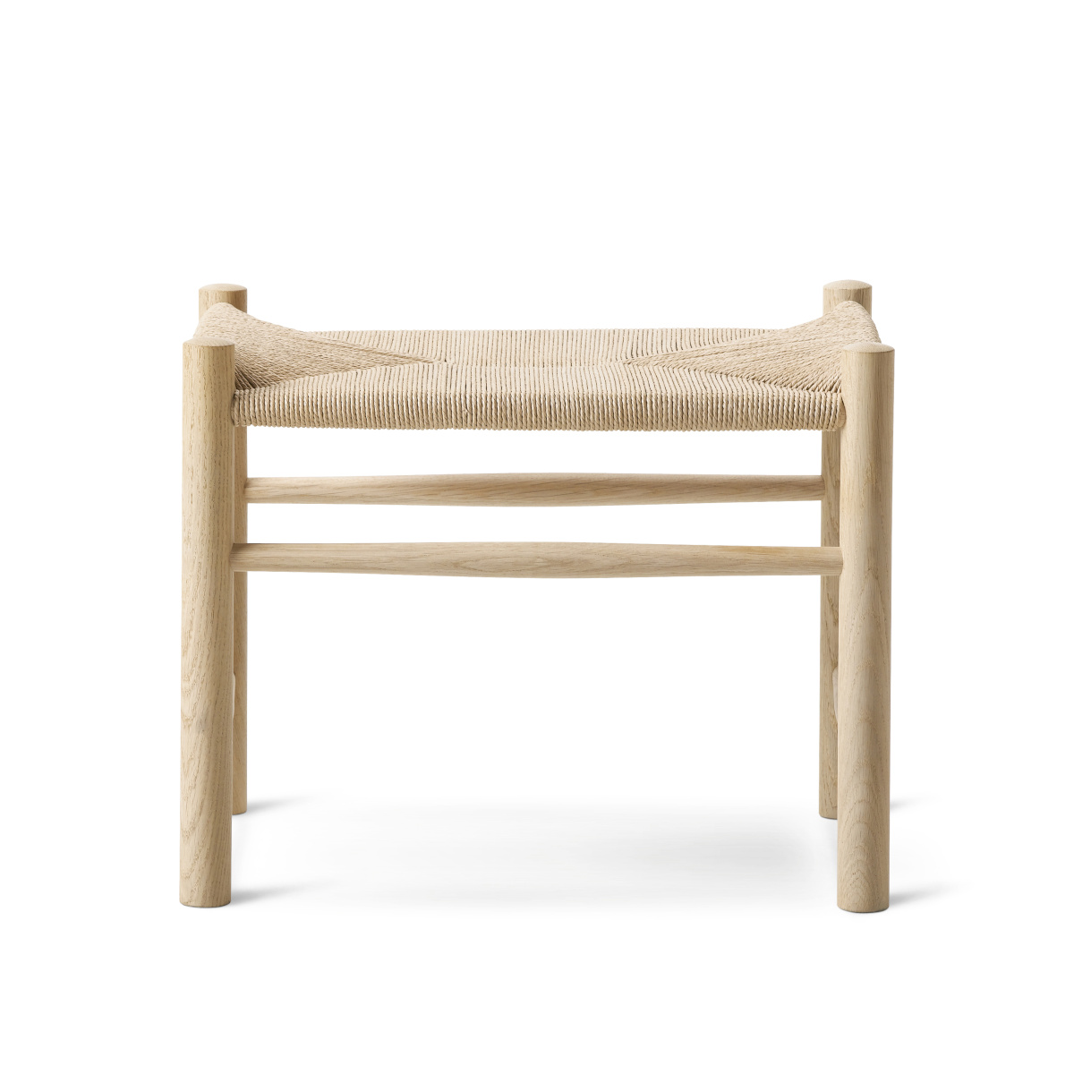 Wegner J16 Stool, eiche geseift / naturgeflecht Wegner J16 Stool, eiche geseift / naturgeflecht