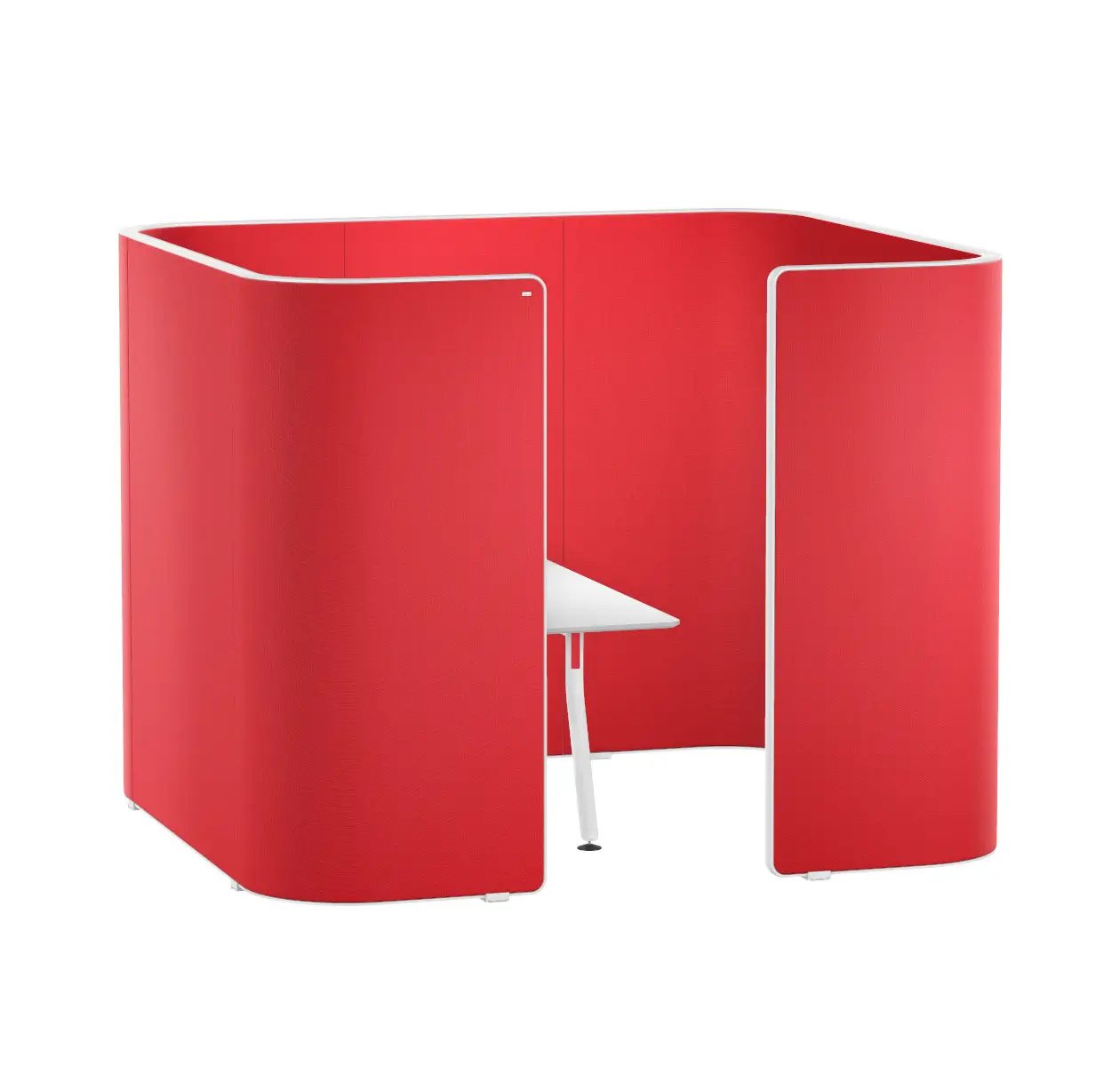 Interstuhl HUB HU372 Besprechungs-Pod hoch in Rot