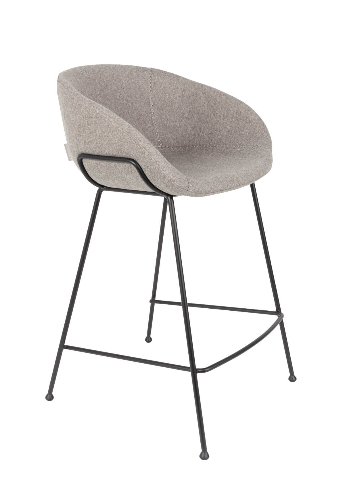 Feston Barhocker, höhe 65 cm, grau