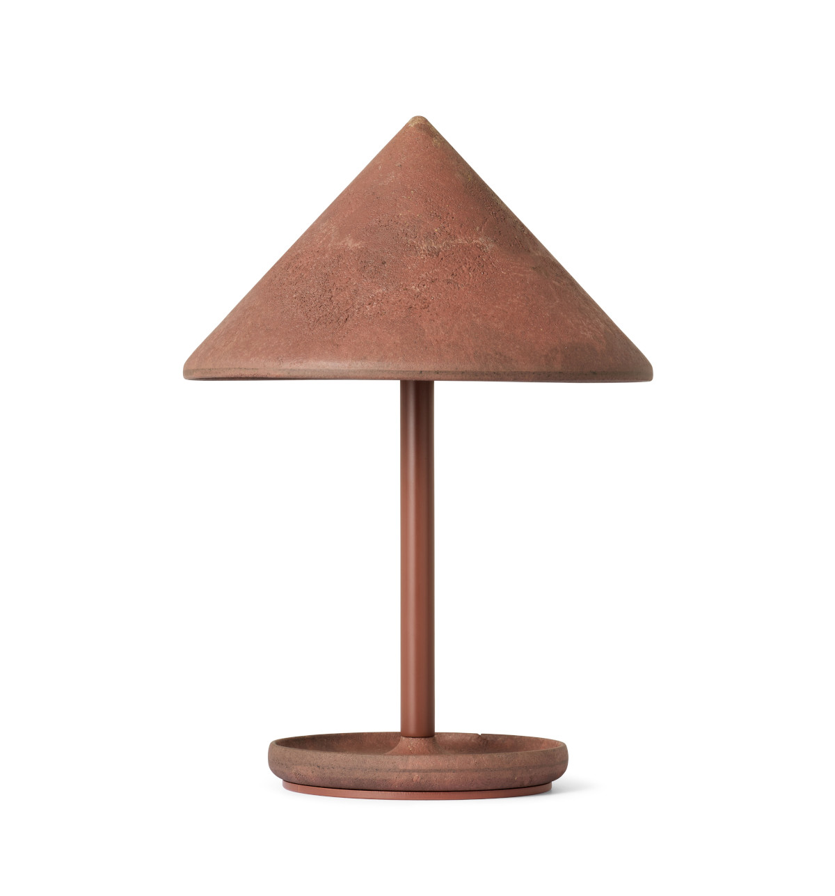 Terra Portable Tischleuchte, coffee waste rust red