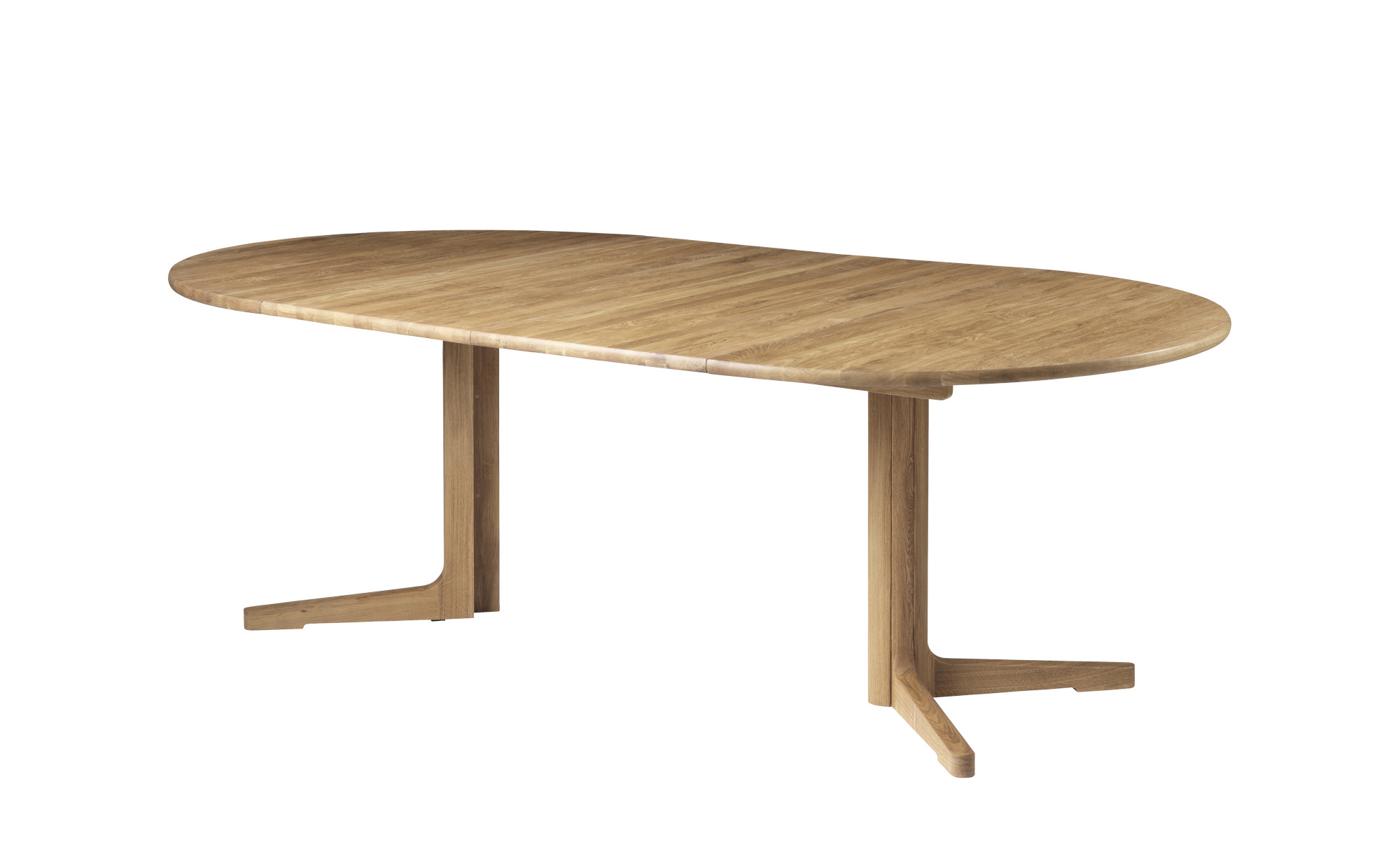 FDB Møbler C69E Ry Tisch, ausziehbar 220x120 cm, eiche geölt, ergonomisch, langlebig, nordisch